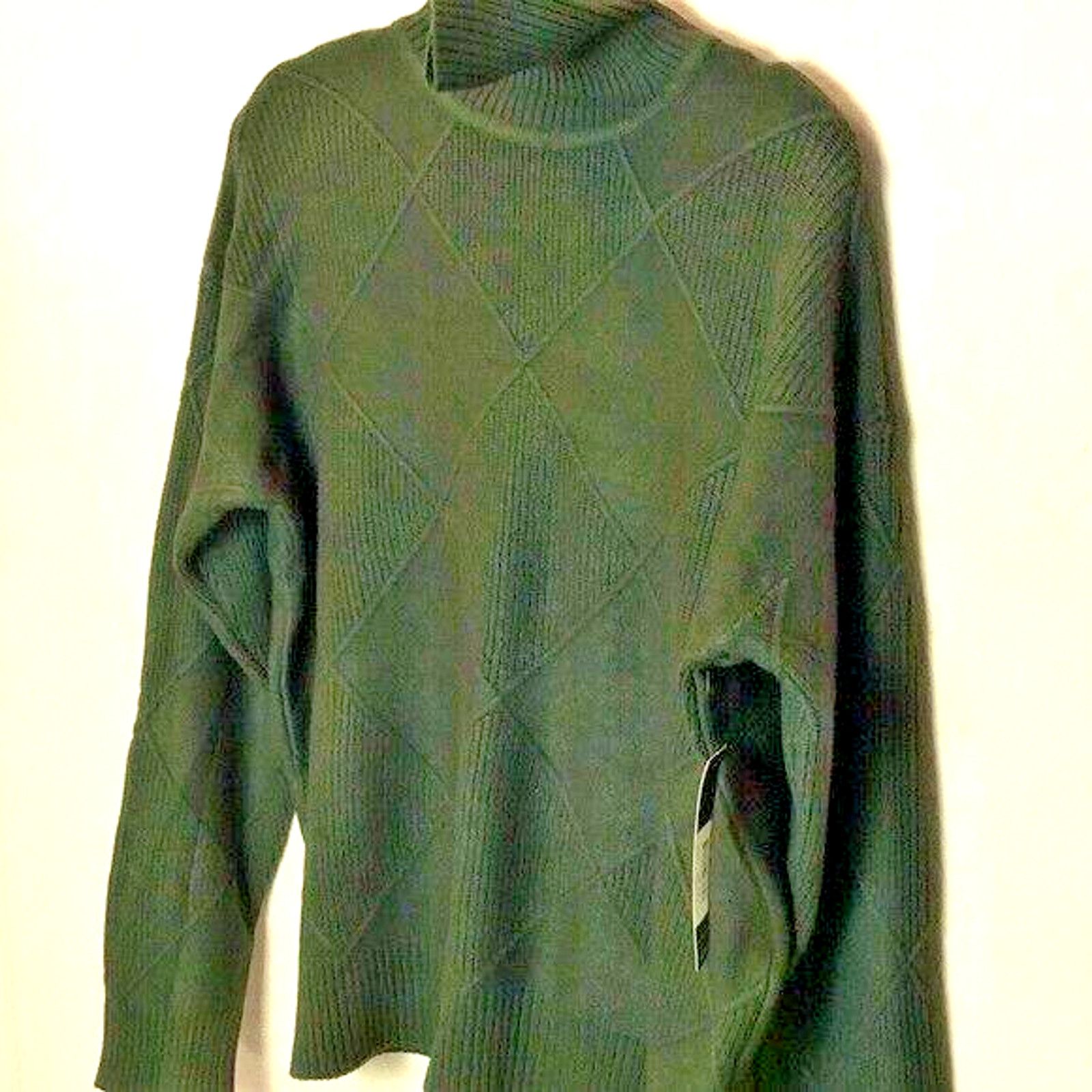 Other CYRUS LOVELY KNIT SWEATER Color-Olive Green Size Large NWT Size L / US 10 / IT 46 - 1 Thumbnail