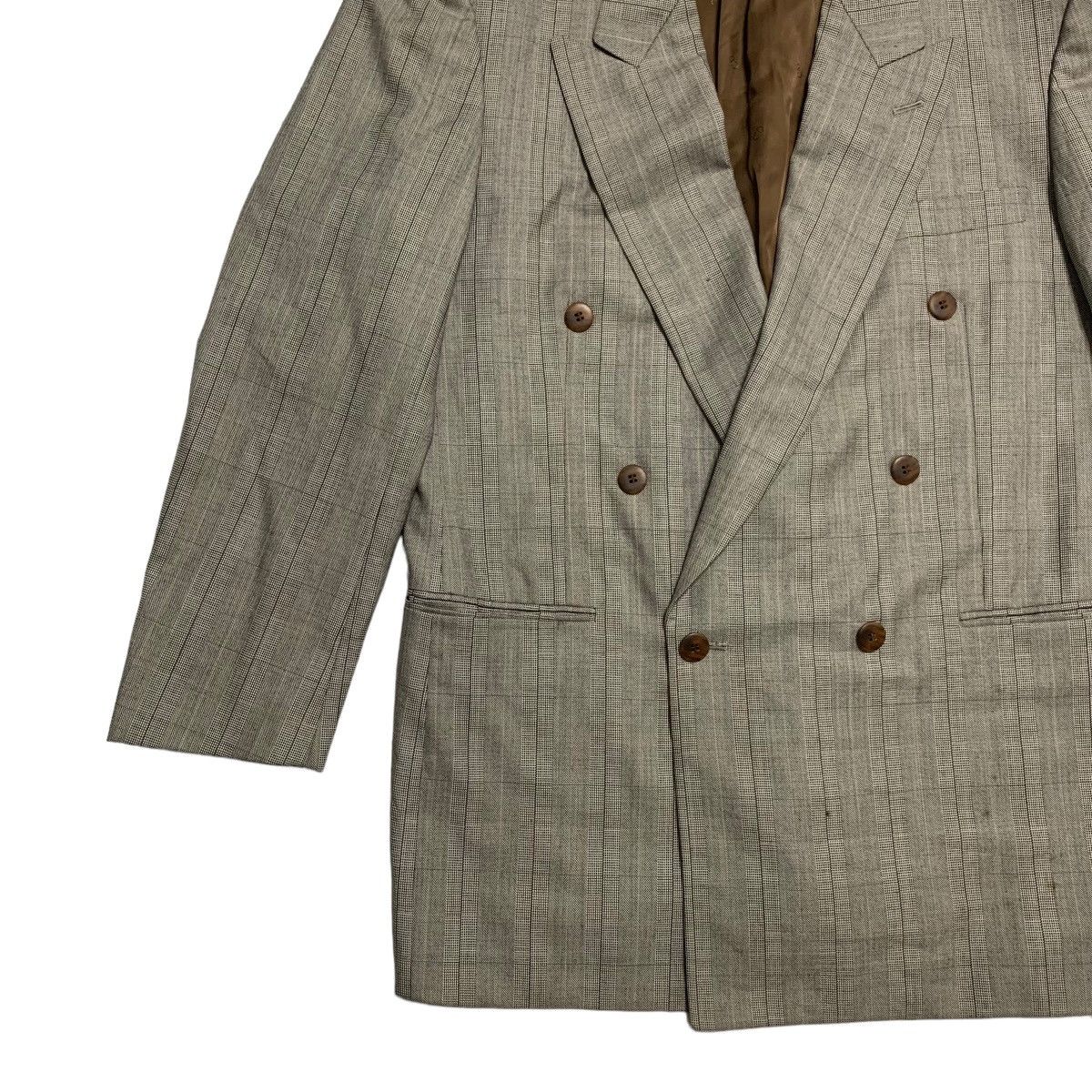 Christian Dior Monsieur Vintage Christian Dior Double Breast Checkered Blazer Size US M / EU 48-50 / 2 - 2 Thumbnail