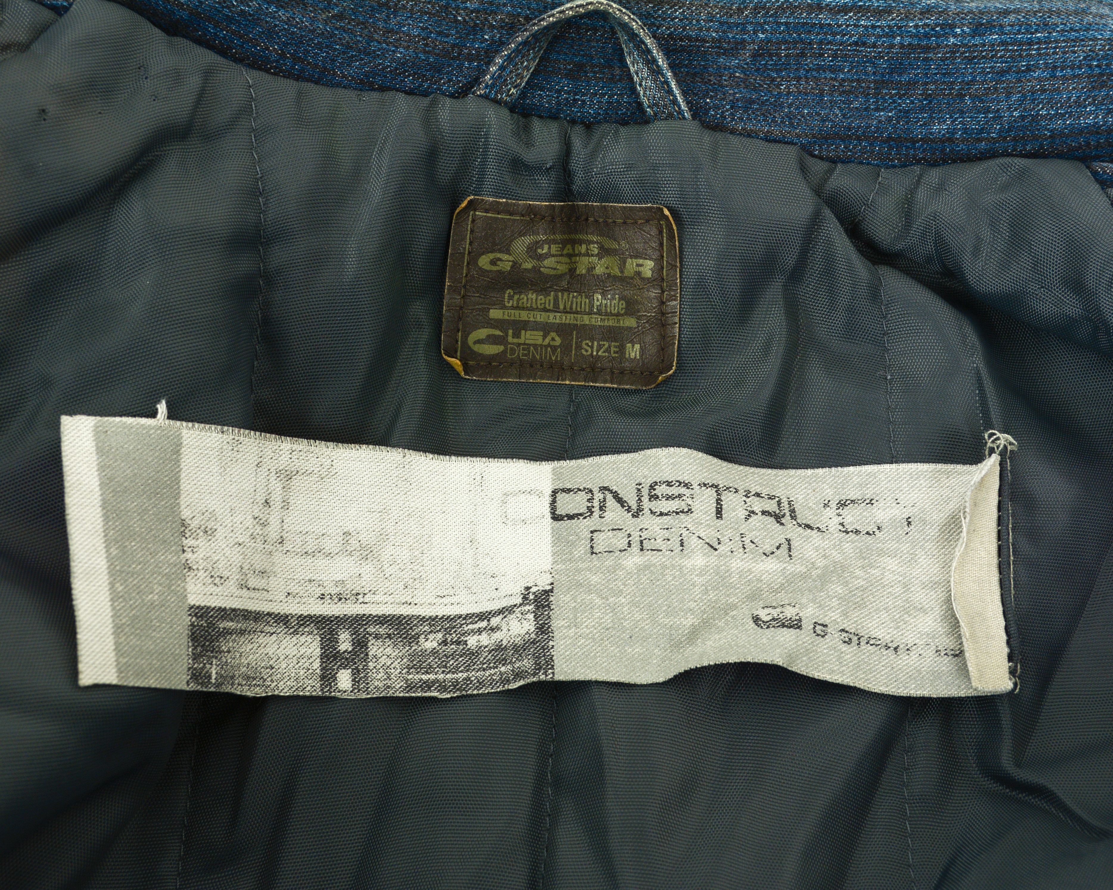 G-Star Jeans Stafford Coat Men Denim Coat Raw Trucker Western Size US M / EU 48-50 / 2 - 6 Thumbnail