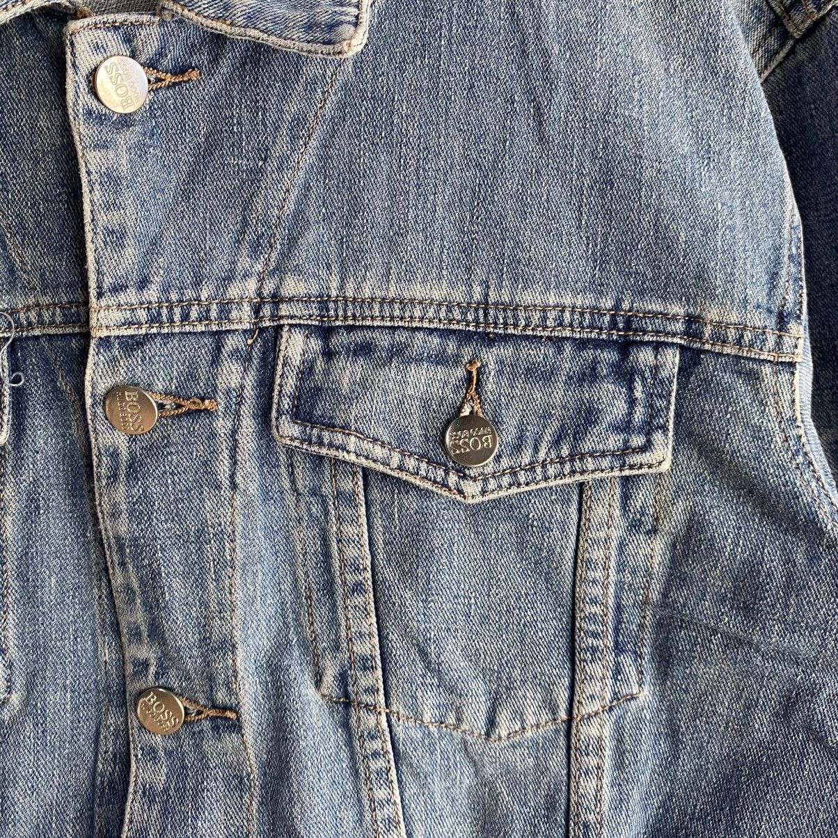 Hugo Boss Hugo Boss Faded Blue Denim Jacket Size US M / EU 48-50 / 2 - 6 Thumbnail