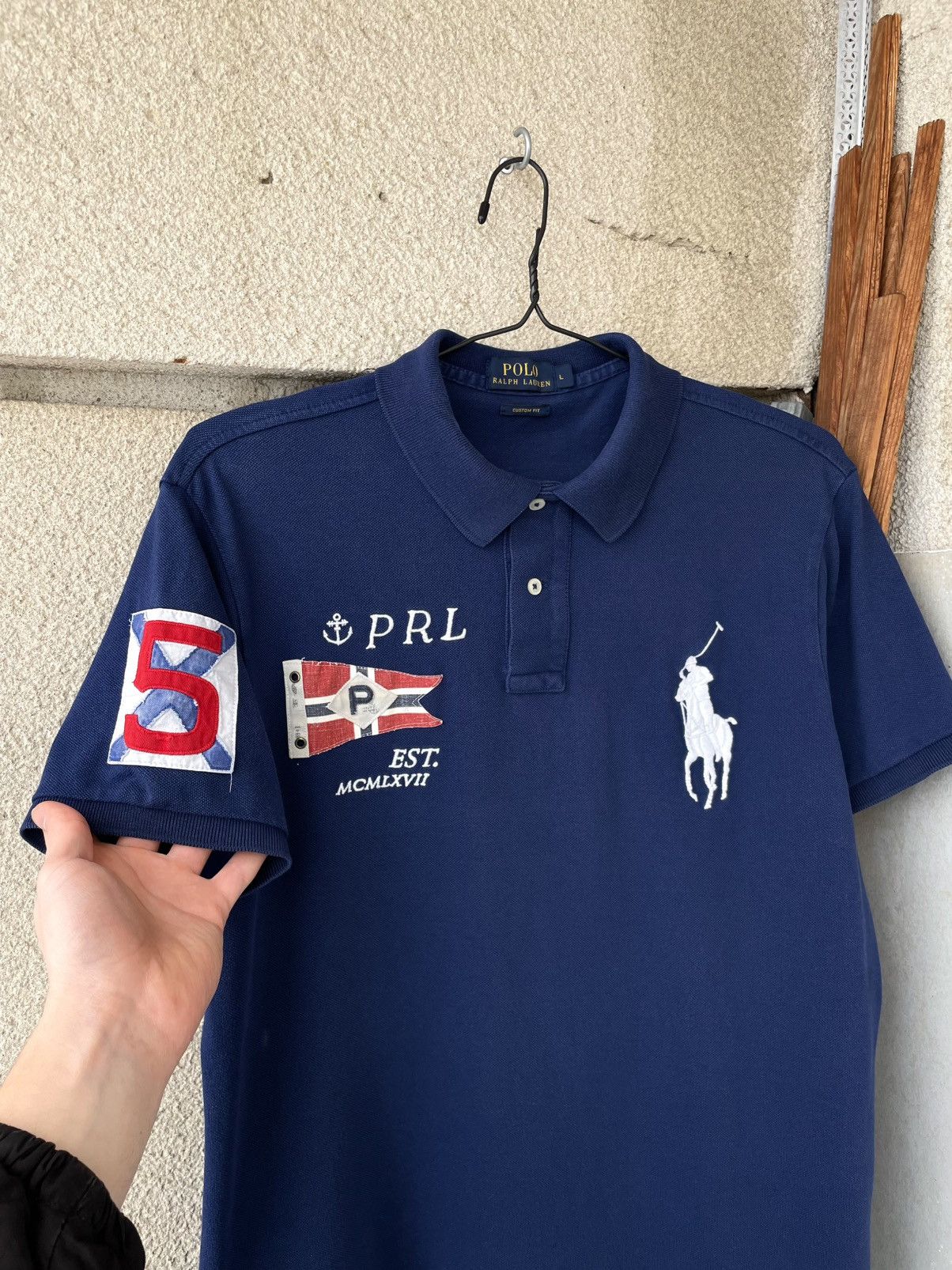 Vintage Polo Ralph Lauren Big Logo Chief Keef Polo T Shirt