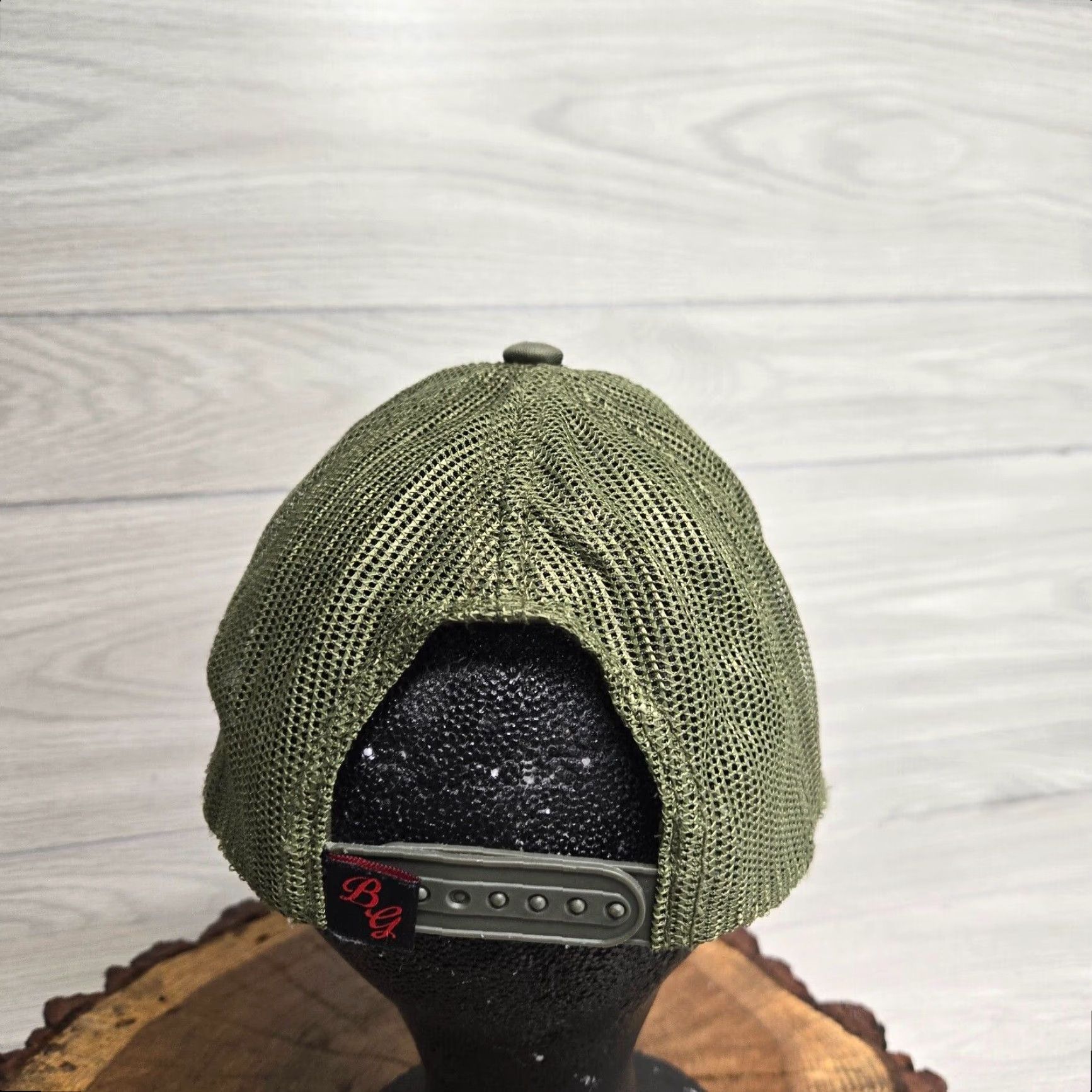 Vintage Vintage AG Army Hat Cap Strap Back Combat Military Adult Adjustable Size ONE SIZE - 3 Thumbnail