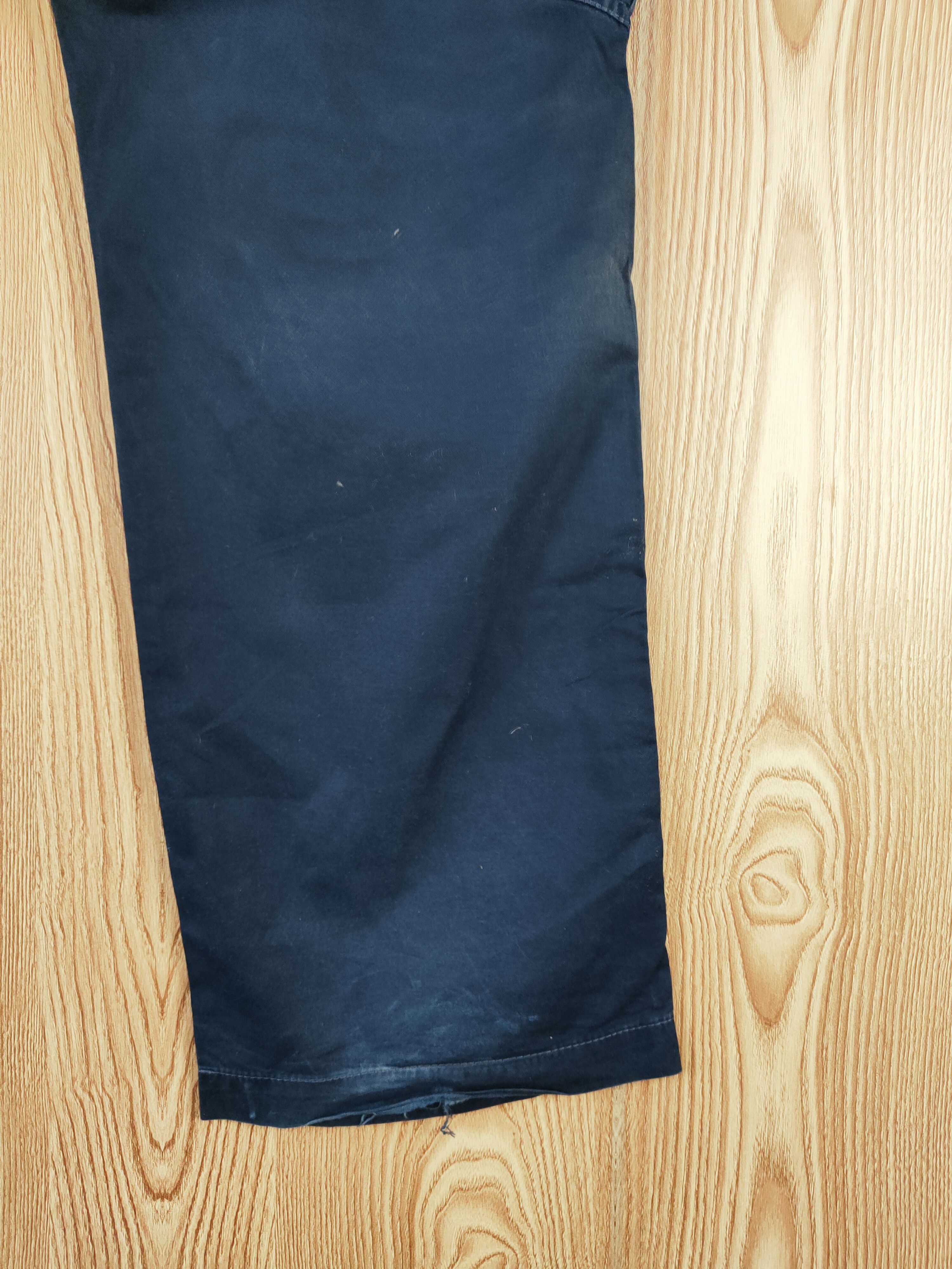 Japanese Brand GW Navy Faded Multipocket Tactical Cargo Pants #W376 Size US 33 - 12 Thumbnail