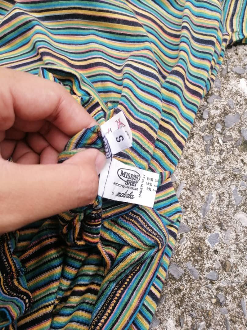 Missoni Missoni Sport Made In Italy Polos Shirt Size US S / EU 44-46 / 1 - 8 Thumbnail
