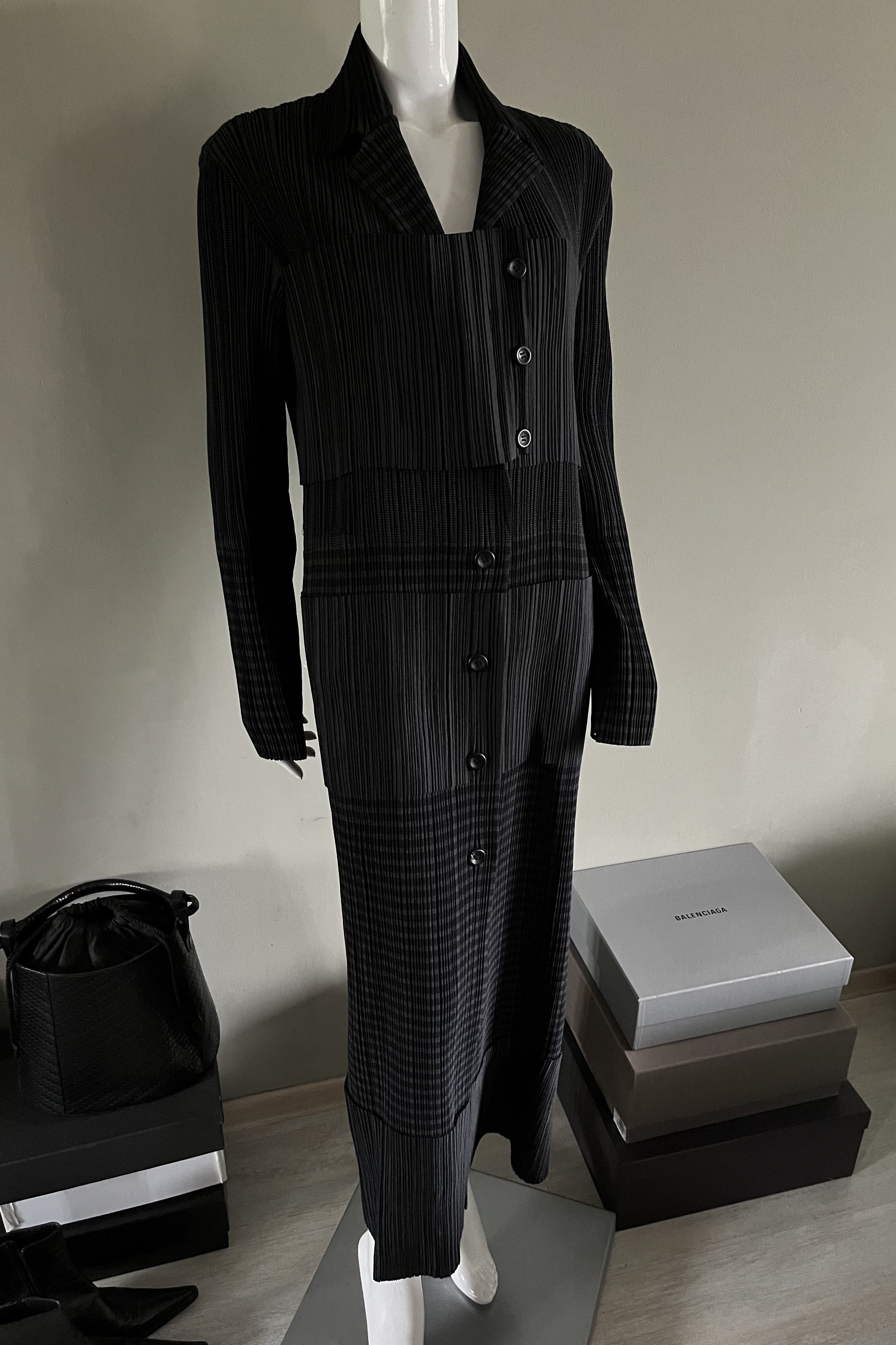 Issey Miyake Issey Miyake Coat Rare Mainline Size L / US 10 / IT 46 - 9 Thumbnail