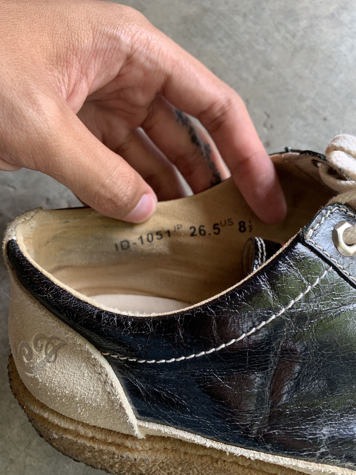 Indian Motorcycle Vintage Indian Motorcycle Leather Low-Top Sneakers Size US 9.5 / EU 42-43 - 7 Thumbnail