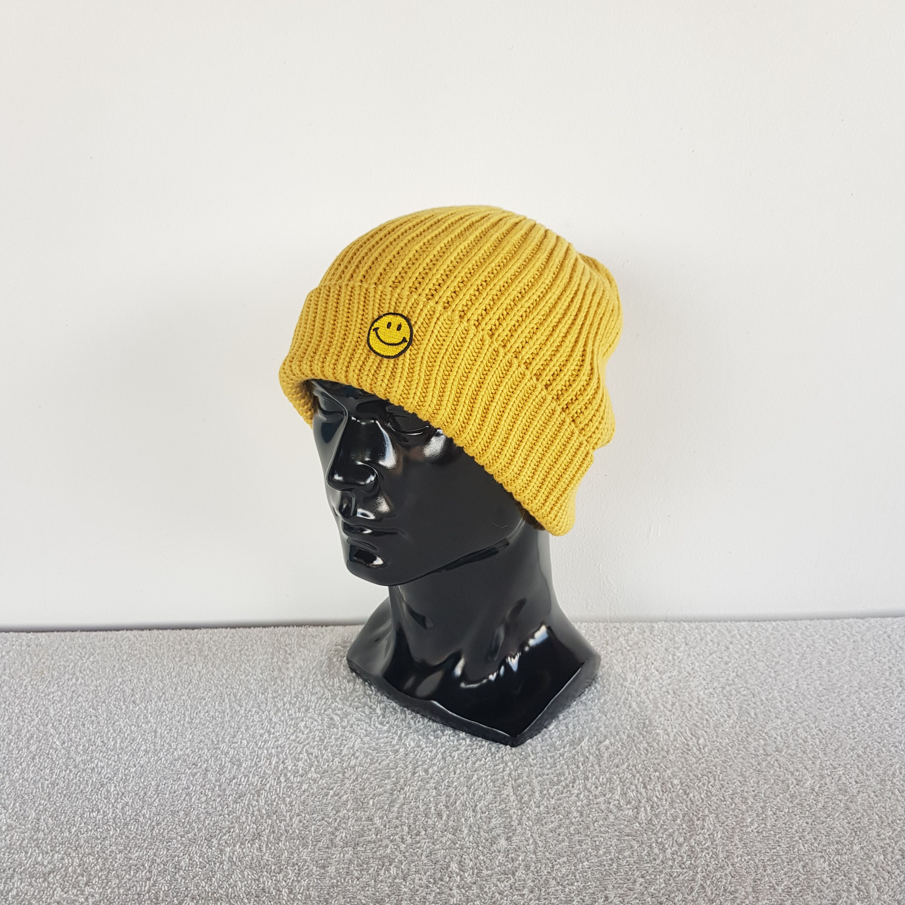 Japanese Brand Vintage Smiley Beanie Jackson Matisse Snow Caps Surf Hats. Size ONE SIZE - 2 Thumbnail