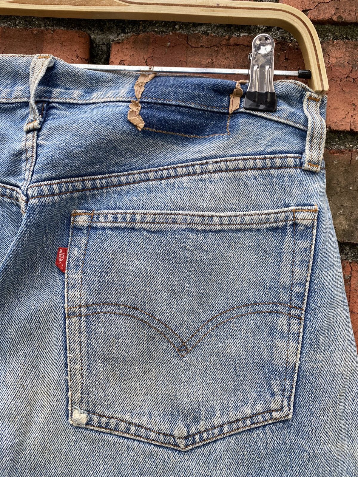 Levi's Vintage Clothing W31x29.5 Vintage levi's 501 redline made in USA Size US 31 - 3 Thumbnail