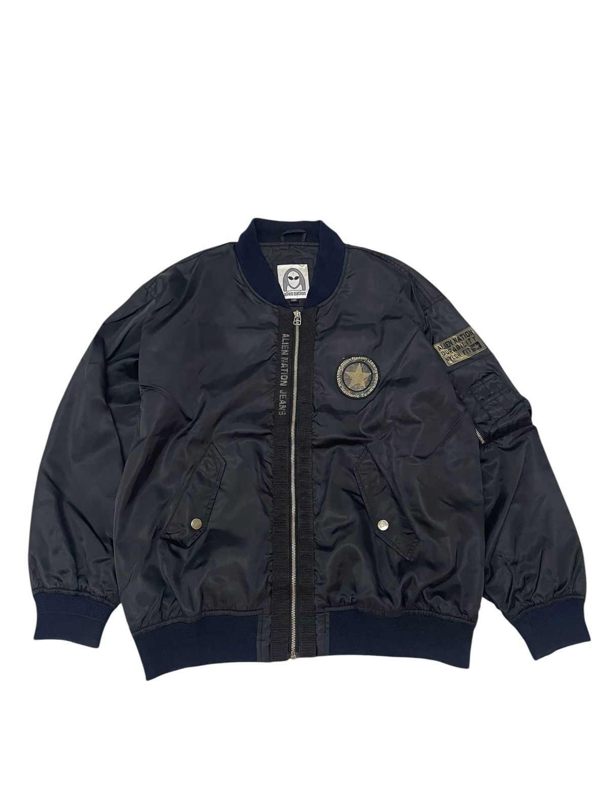 Alien Workshop Vintage ALIEN NATION JEANS Bombers Jacket Size US XL / EU 56 / 4 - 2 Thumbnail
