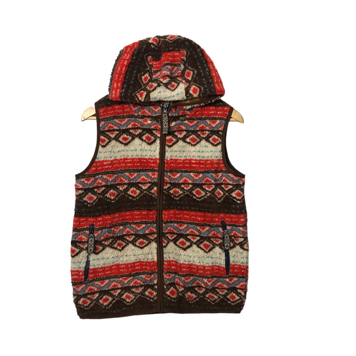 Japanese Brand Vintage BLTC Fullprint Zipper Ups Hoodie Vest Size US M / EU 48-50 / 2 - 1 Thumbnail