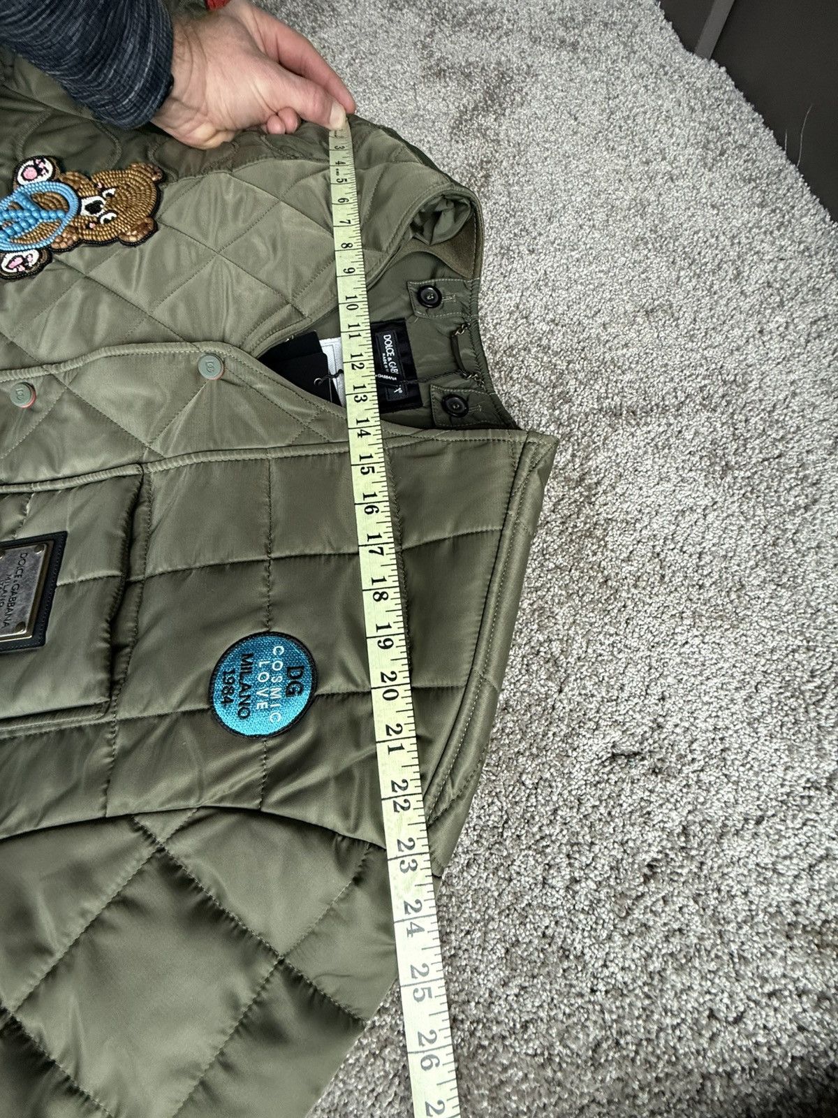 Dolce & Gabbana $2.3k Dolce & Gabbana D&G padded logo embroidered jacket M Size US M / EU 48-50 / 2 - 6 Thumbnail