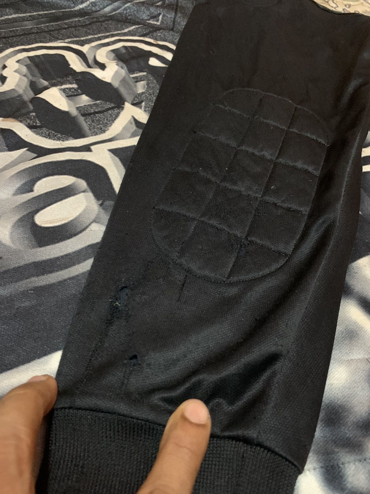 Japanese Brand × Kappa × Vintage 90s KAPPA BIG LOGO KEEPER JERSEY DISTRESSED Size US L / EU 52-54 / 3 - 11 Thumbnail