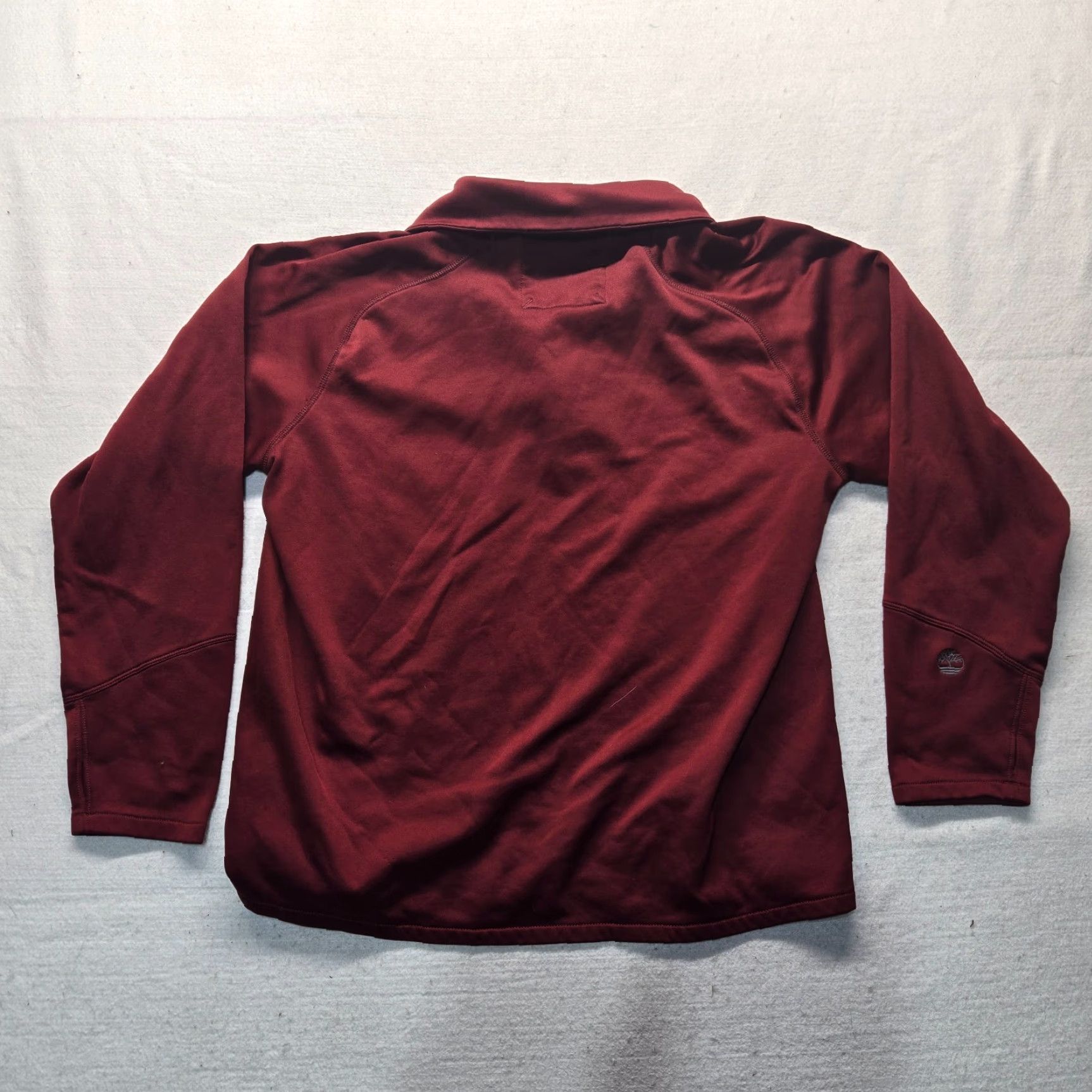 Timberland Timberland Pullover Sweater Long Sleeve 1/4 Zip Adult Men XL Red Size US XL / EU 56 / 4 - 7 Thumbnail