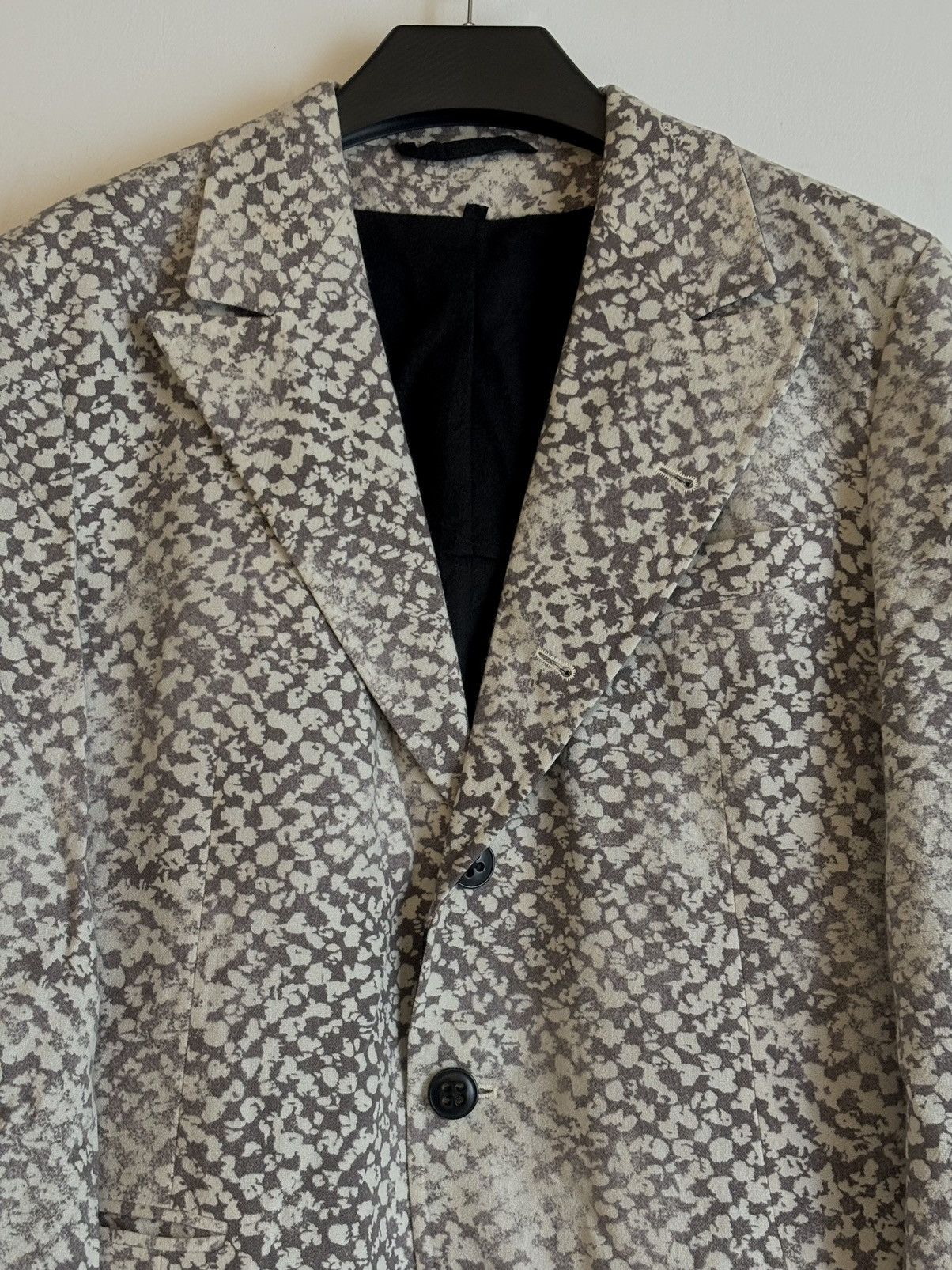 Ann Demeulemeester Ann Demeulemeester | 2006 Distressed Snowflake Suit Jacket Size 46R - 7 Thumbnail