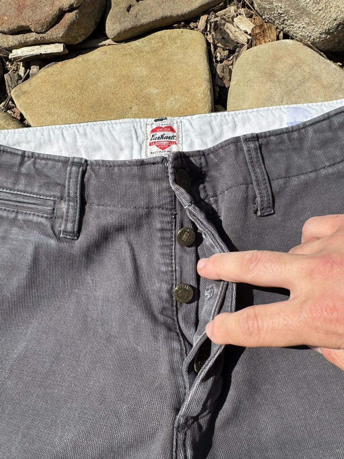 Carhartt Vintage Carhartt Distressed Loyalty Pants Size US 33 - 10 Thumbnail