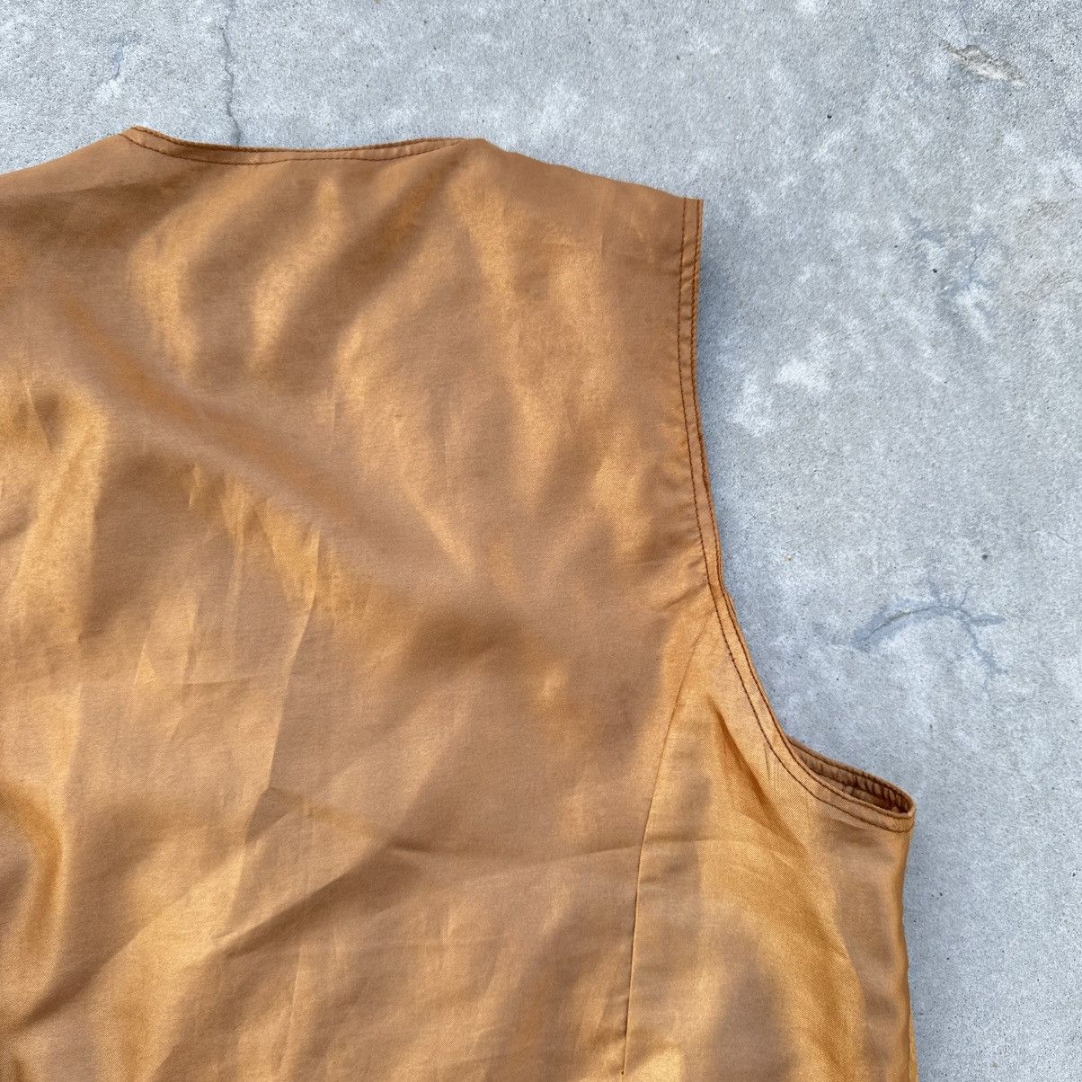 Japanese Brand × Leather Vintage Vest Leather Old Money Frontier Cowboy Style Size US L / EU 52-54 / 3 - 9 Thumbnail