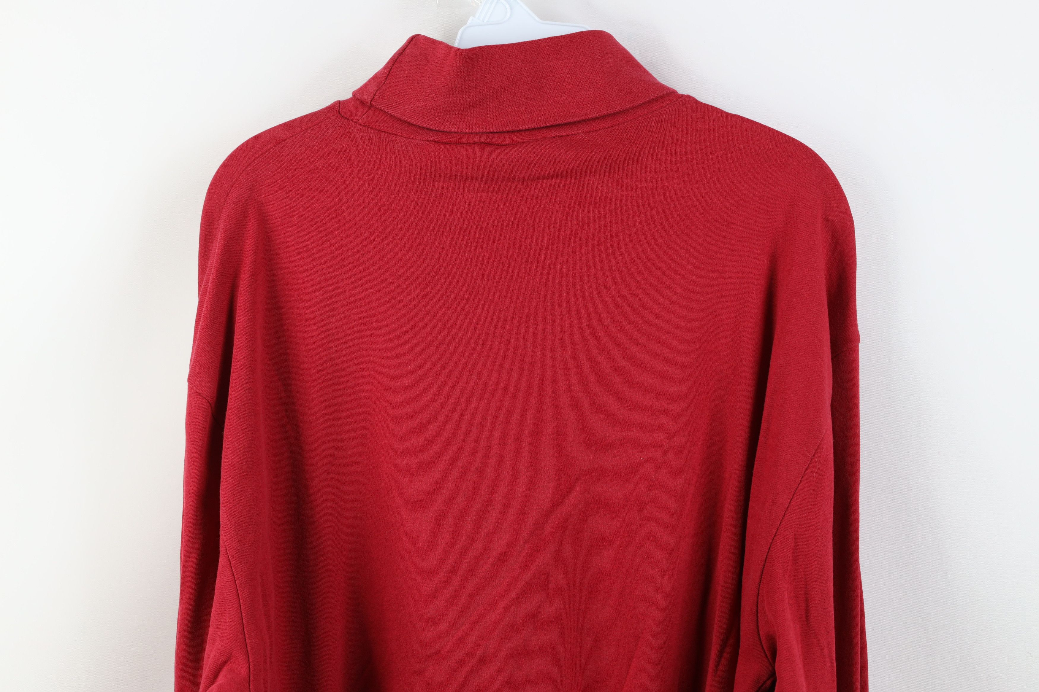 Eddie Bauer Vintage 90s Eddie Bauer Long Sleeve Turtleneck T-Shirt USA Size US XL / EU 56 / 4 - 10 Thumbnail