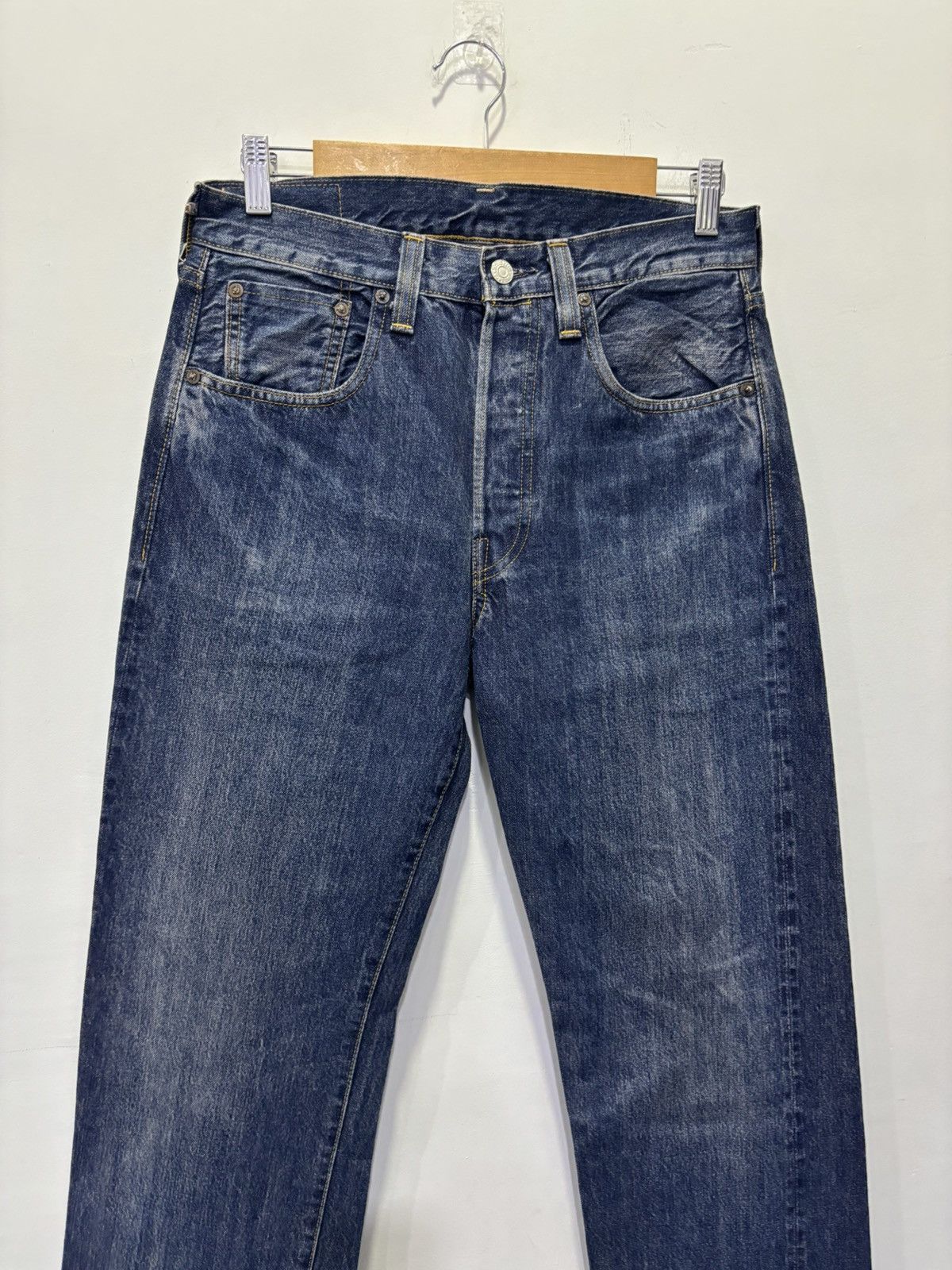 Levi's Vintage 501XX Big E Selvedge LVC Jeans Size US 30 / EU 46 - 2 Thumbnail
