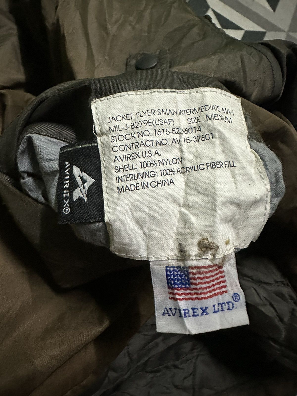 Avirex Avirex USA type ma-1 bomber jacket Size US M / EU 48-50 / 2 - 9 Thumbnail