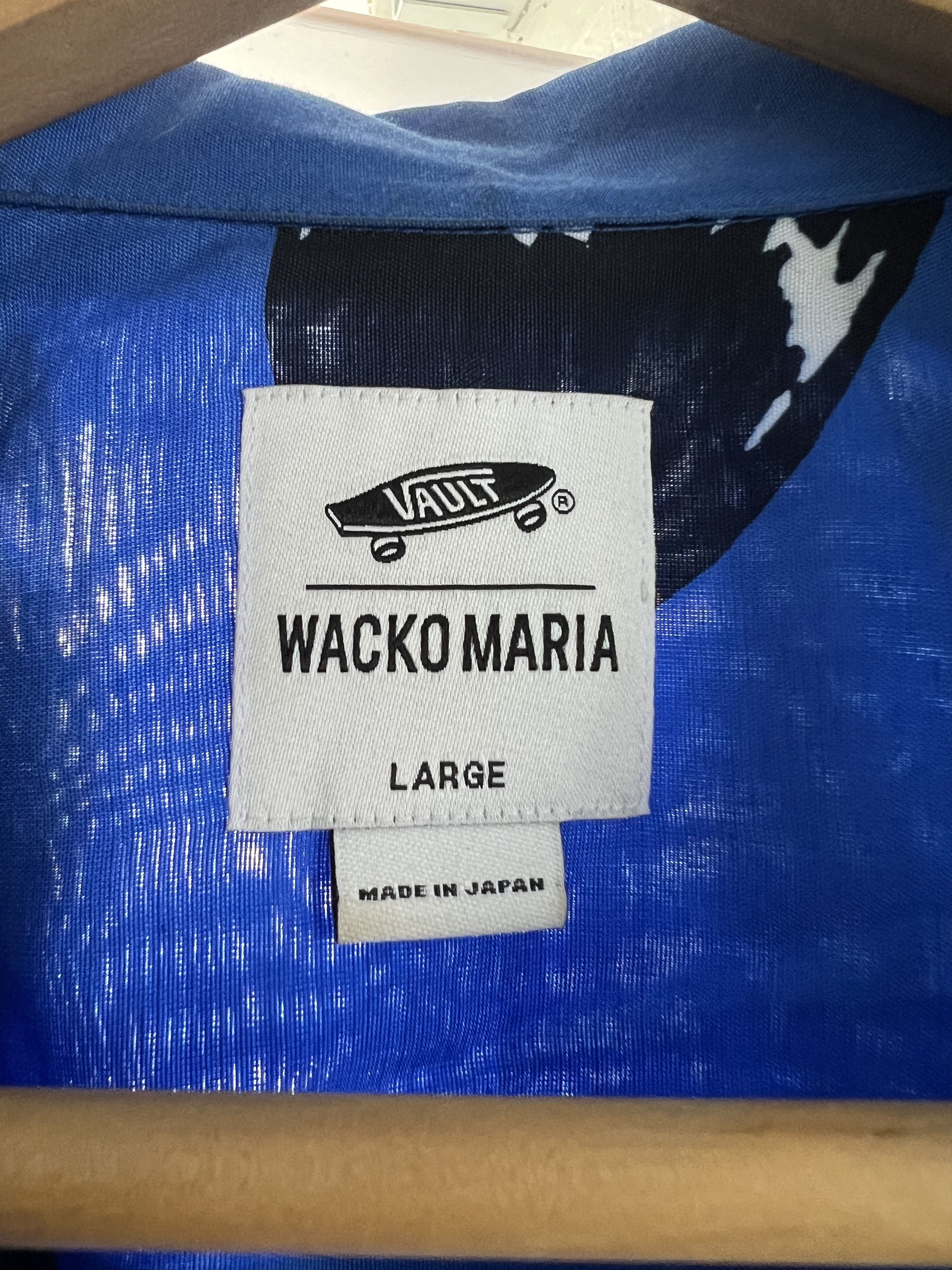 Wacko Maria Wacko Maria x Vault by Vans Vinyl Button Up Size US L / EU 52-54 / 3 - 4 Thumbnail