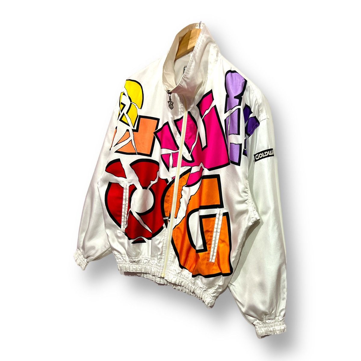 Goldwin 🔥 GOLDWIN DESCENTE OVERPRINT BOMBER SKI WEAR - M Size US M / EU 48-50 / 2 - 2 Thumbnail