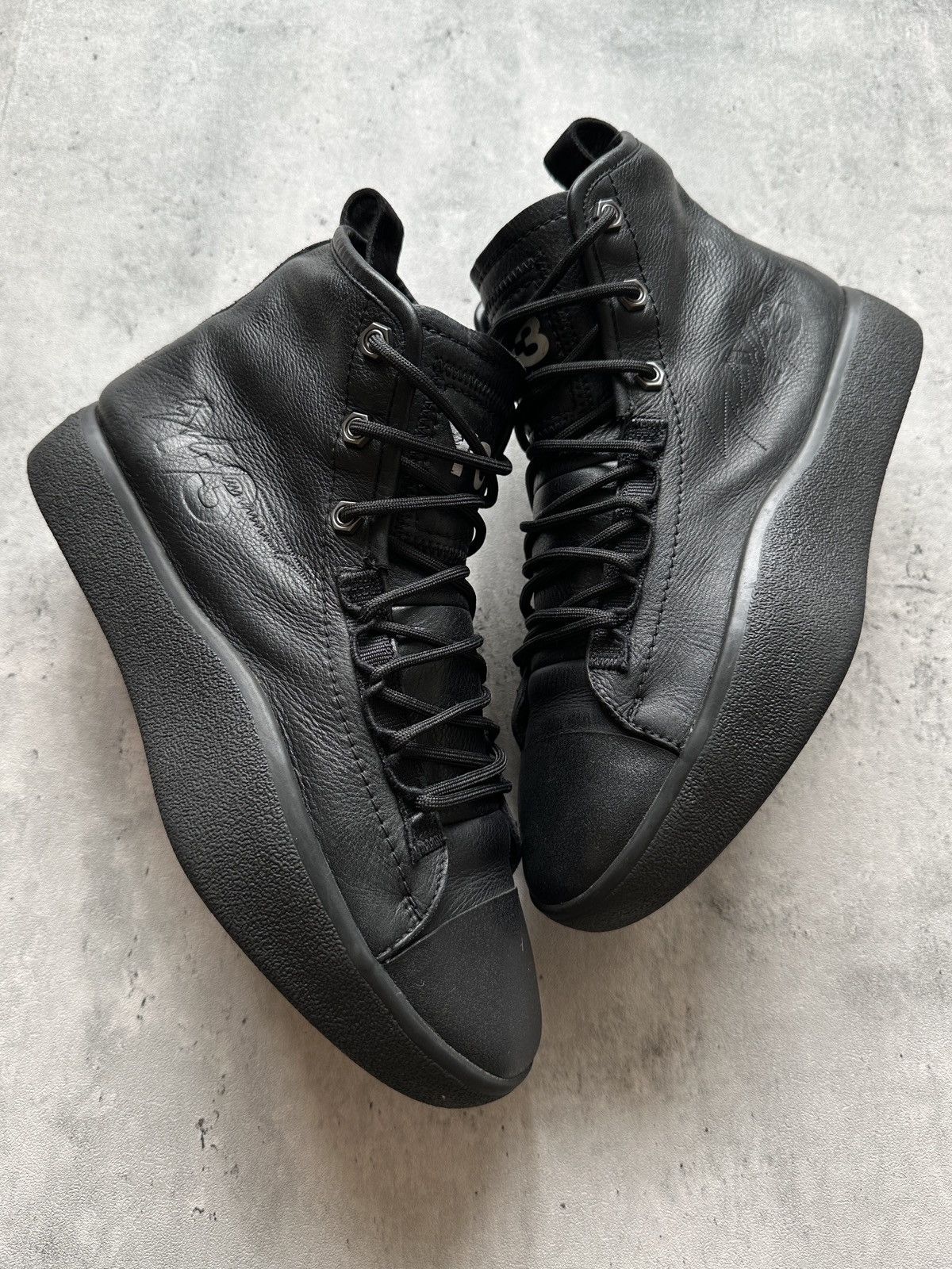 Y-3 BASHYO II TRIPLE BLACK Size US 9.5 / EU 42-43 - 1 Thumbnail