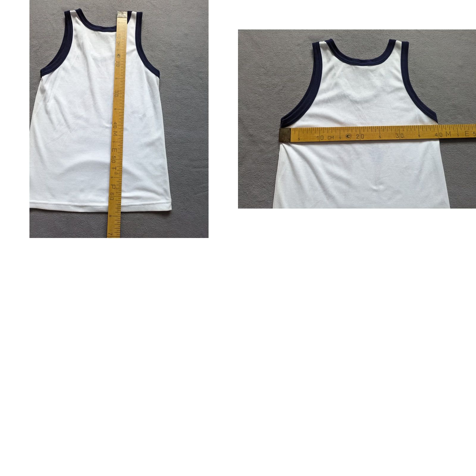 Vintage Muay Thai "Kick" Training Tank Top White Shirt Tank Top Men One Size White Muay Thai Kick Shirt Shirts Men White Size US M / EU 48-50 / 2 - 9 Thumbnail