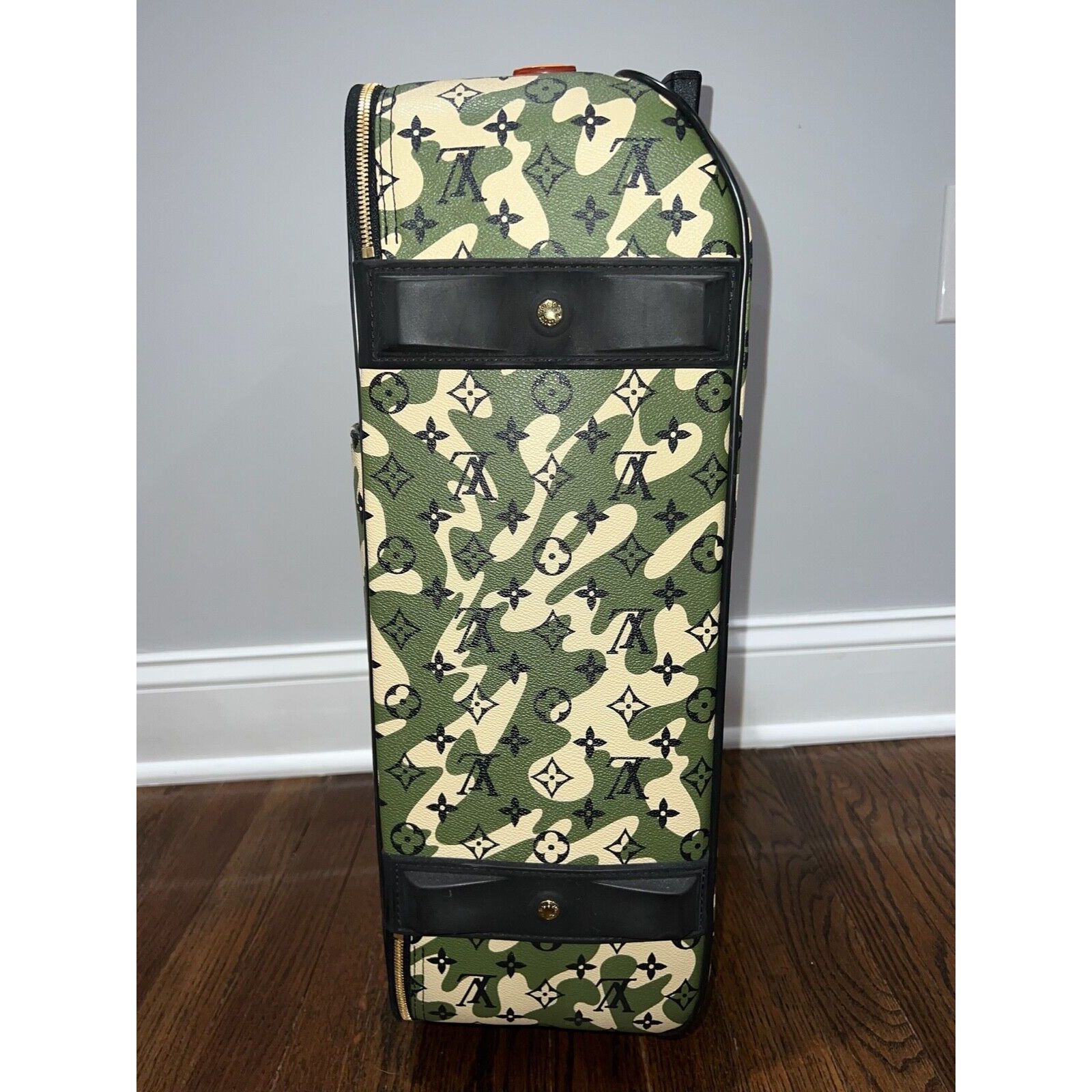 Louis Vuitton Louis Vuitton Pegase Camo Murakami Cabin Rolling Luggage Bag Size ONE SIZE - 10 Thumbnail