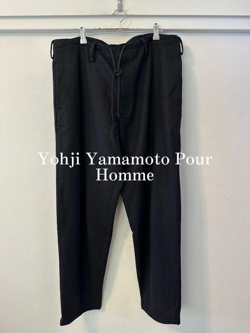 Yohji Yamamoto Yohji Yamamoto Pour Homme Wool Wide Pant Size US 39 - 1 Thumbnail