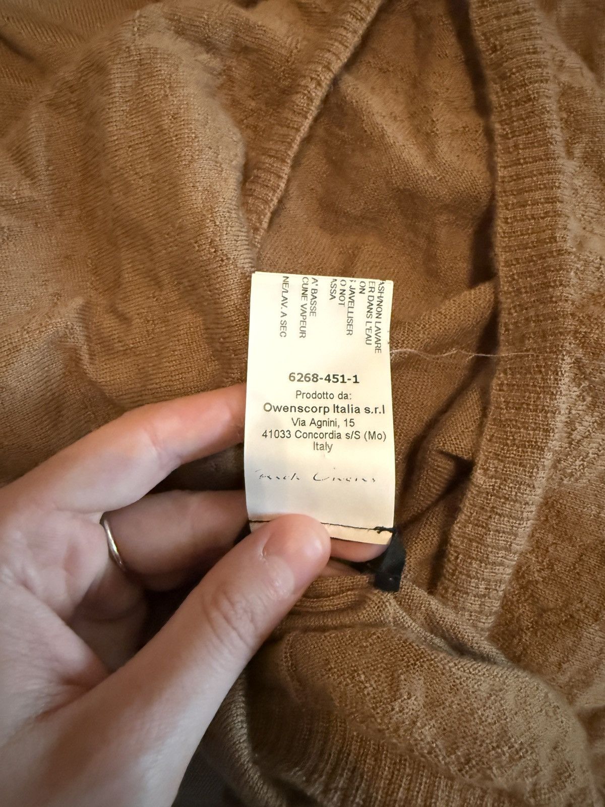 Rick Owens Rick Owen’s FW19 Mastodon Cashmere Sweater Size US M / EU 48-50 / 2 - 3 Thumbnail