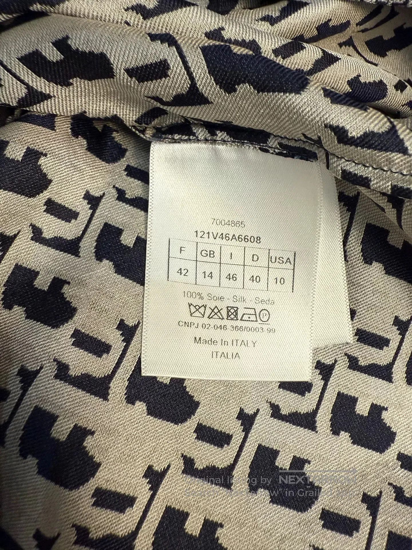 Dior Dior Women's Shirt. Size M / US 6-8 / IT 42-44 - 4 Thumbnail