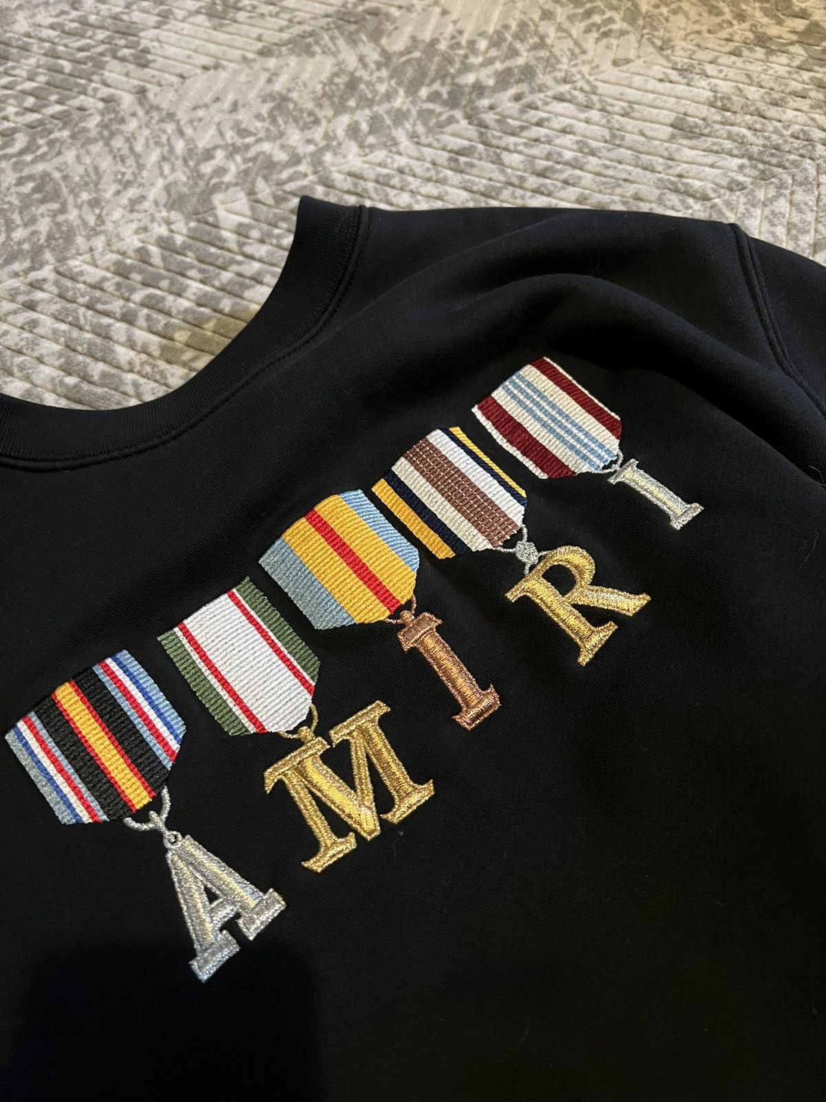 Amiri Amiri crewneck Size US XXL / EU 58 / 5 - 2 Thumbnail