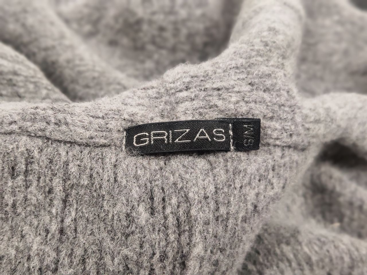 Other Grizas Design Garment Dyed Gray Oversized Jacket Silk Wool Size M / US 6-8 / IT 42-44 - 15 Thumbnail