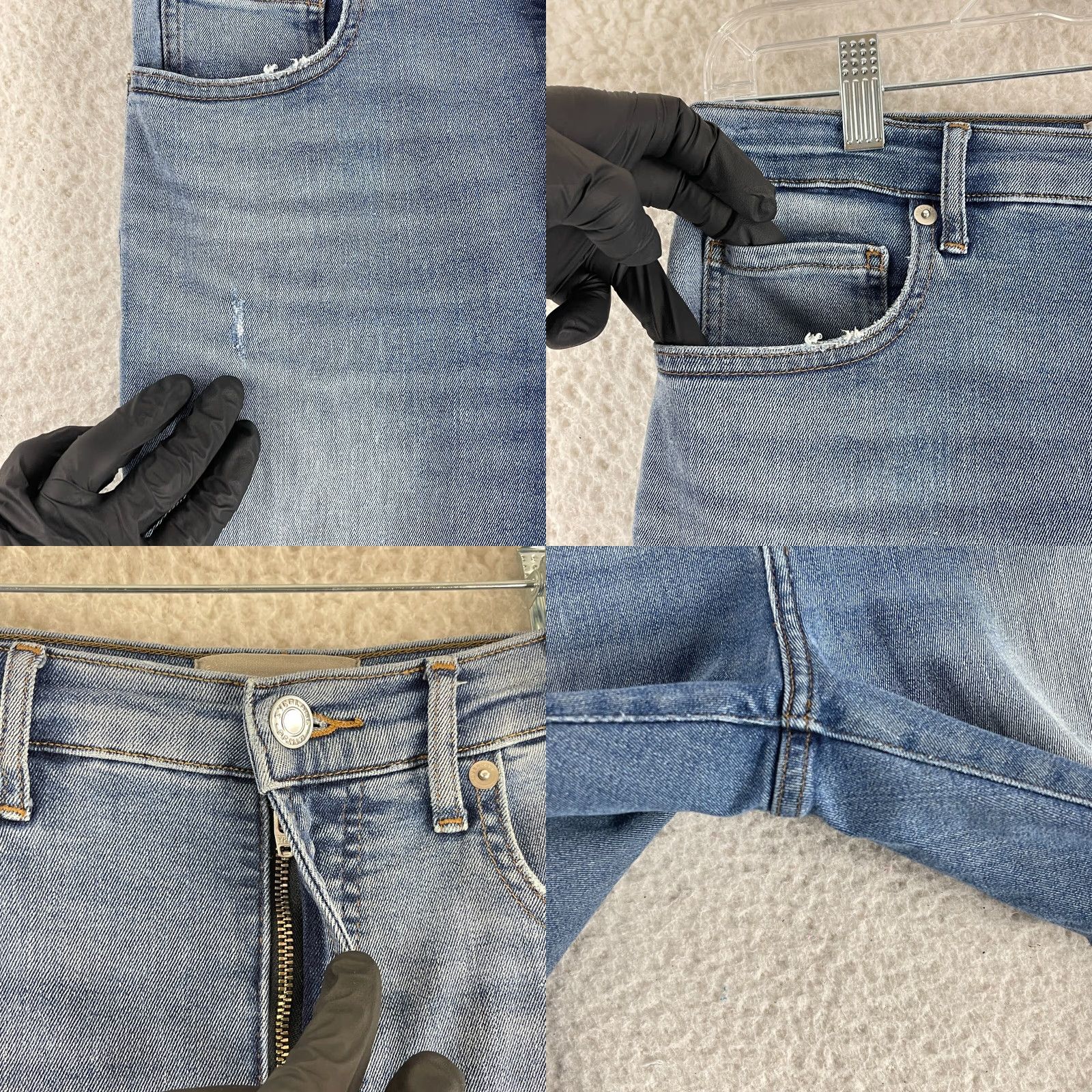 Everlane Everlane Jeans Womens Size 30 Blue denim High Rise Skinny Ankle Raw Hem Casual Size 30" / US 8 / IT 44 - 8 Thumbnail