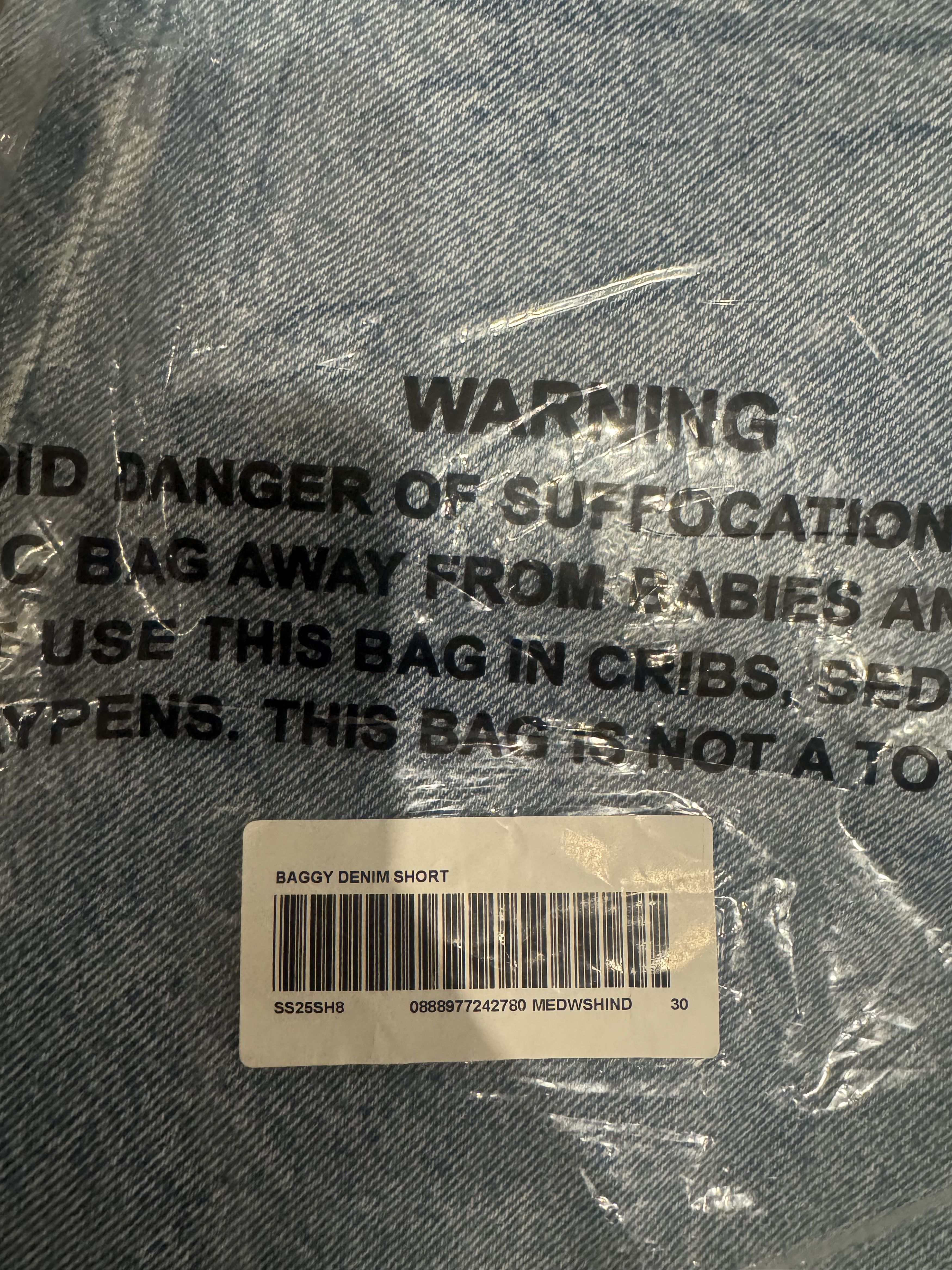 Supreme Baggy Medium Washed Indigo Size US 30 / EU 46 - 7 Thumbnail