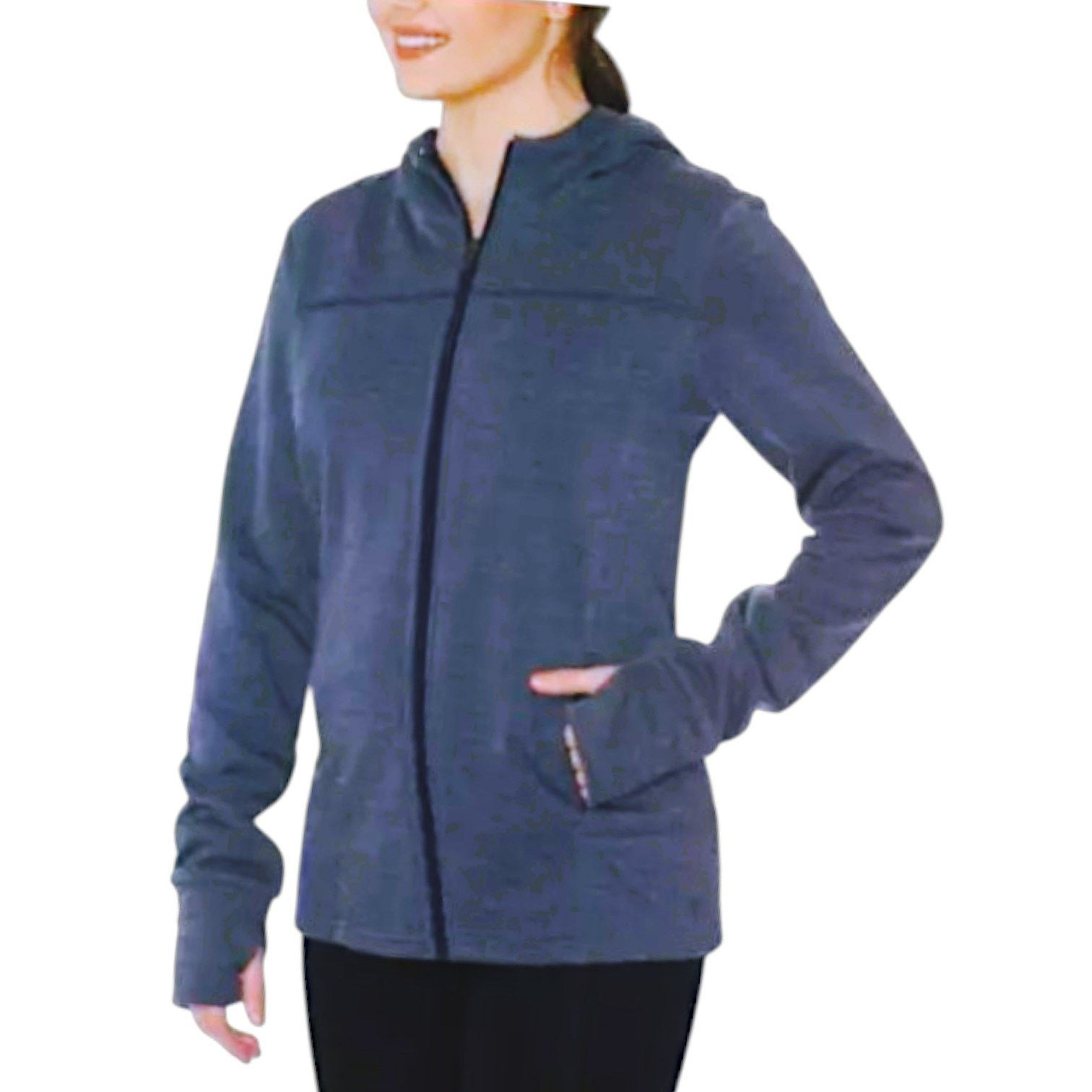 NBDN Nobrandedon Danskin Blue Hoodie | Size XL Size XL / US 12-14 / IT 48-50 - 5 Thumbnail