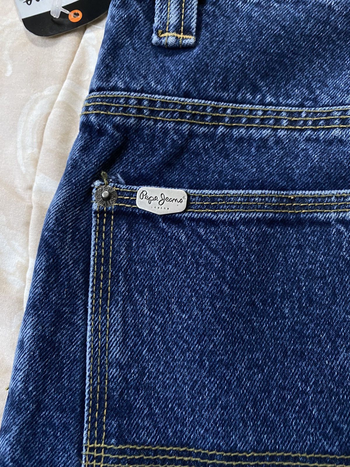 JNCO × Pepe Jeans × Vintage Rare Vintage Y2K Pepe Jeans Piped JNCO Style Jeans Size US 34 / EU 50 - 8 Thumbnail