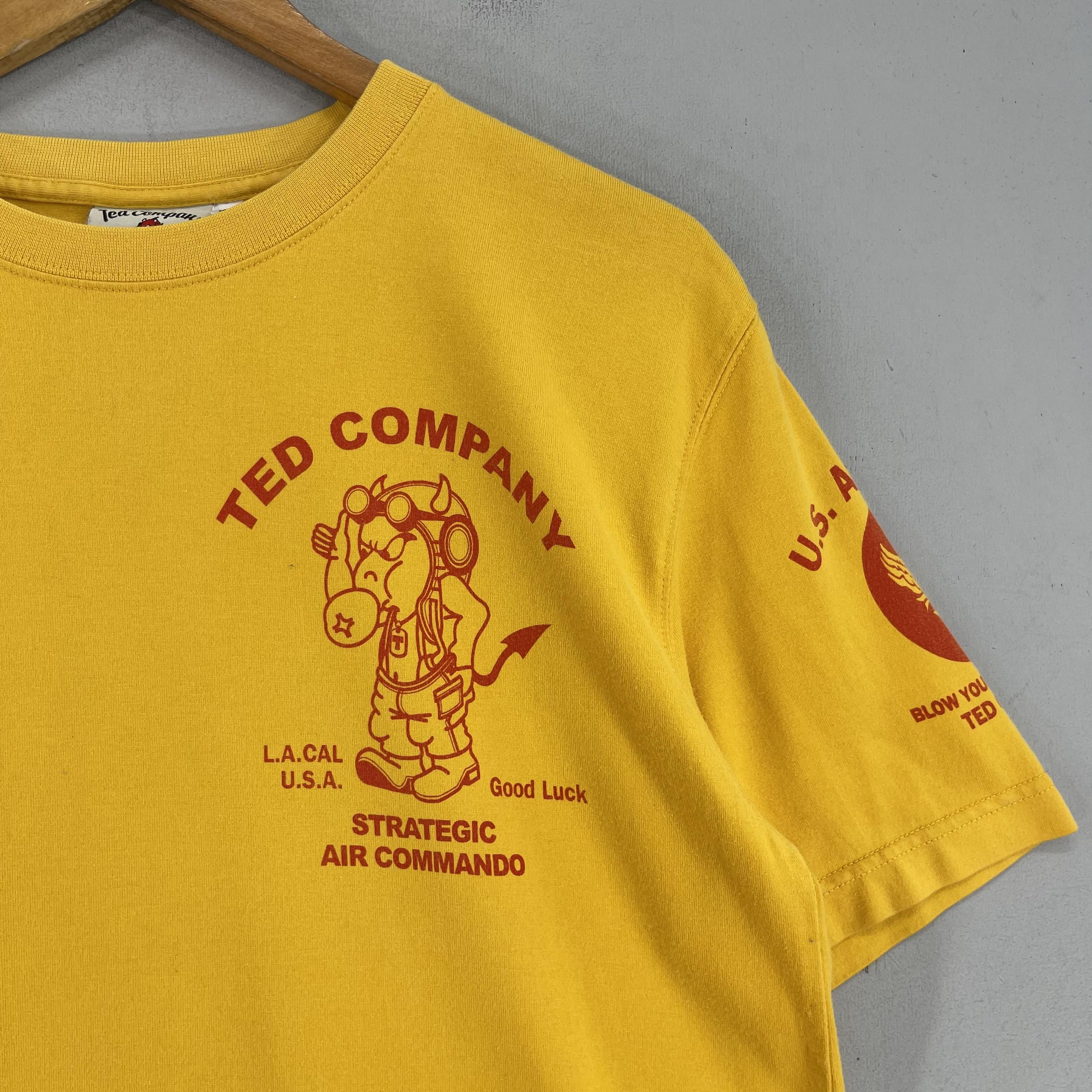 Vintage TED COMPANY Strategic Air Commando Printed Tshirt