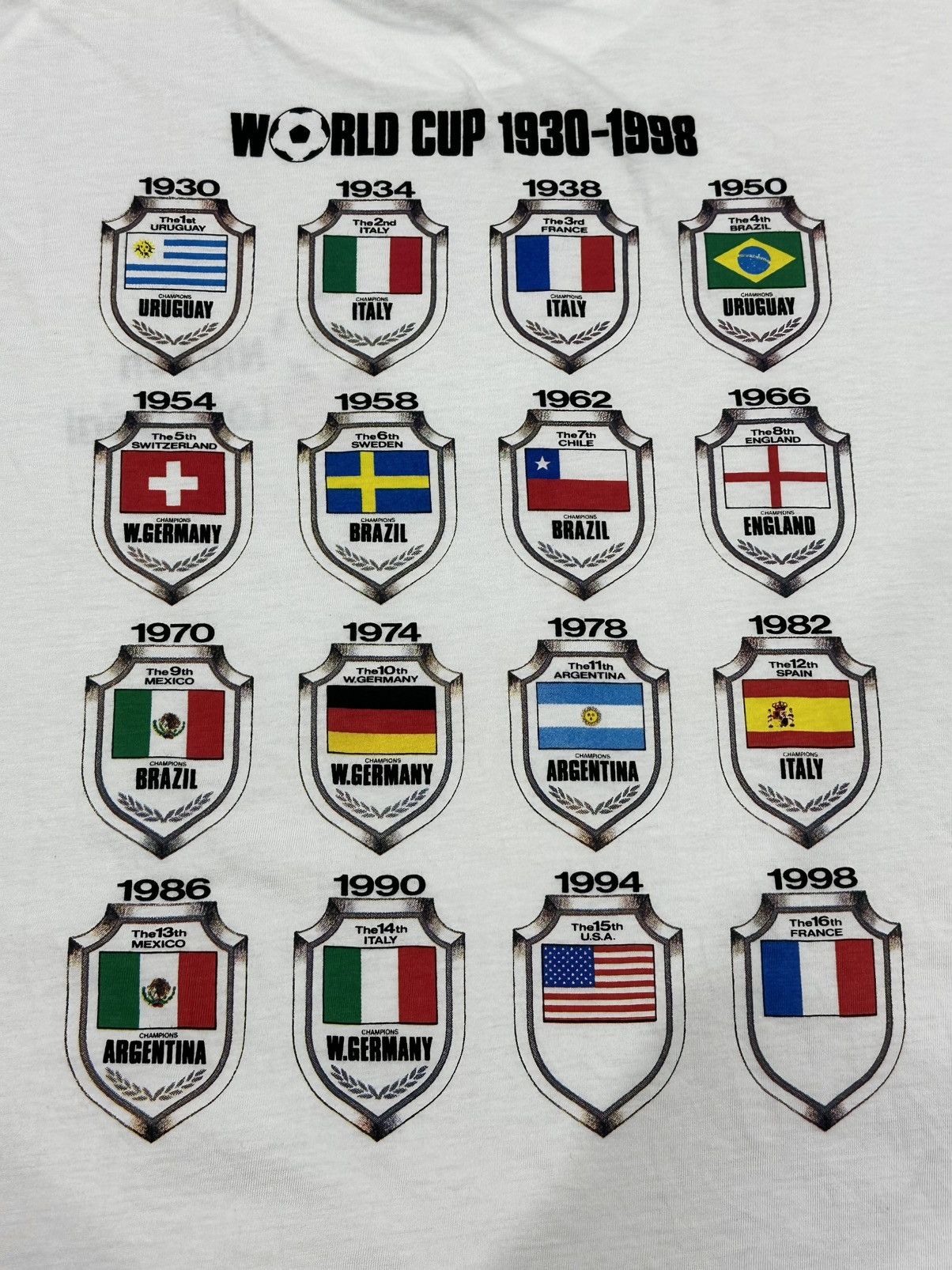 Japanese Brand PROMO 2002 NIPPON LOVE GOAL world cup Japan&South Korea tee Size US L / EU 52-54 / 3 - 1 Thumbnail