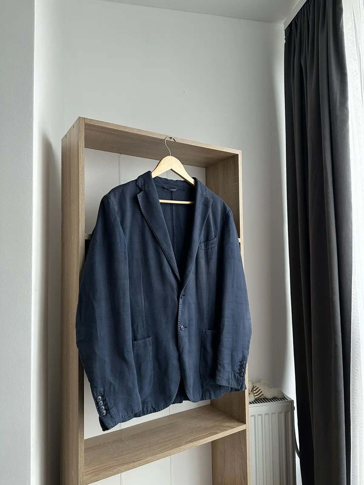 L.B.M. 1911 × Vintage L.B.M. 1911 Men's Lightweight Cotton Regular Fit Blazer Size 52R - 5 Thumbnail