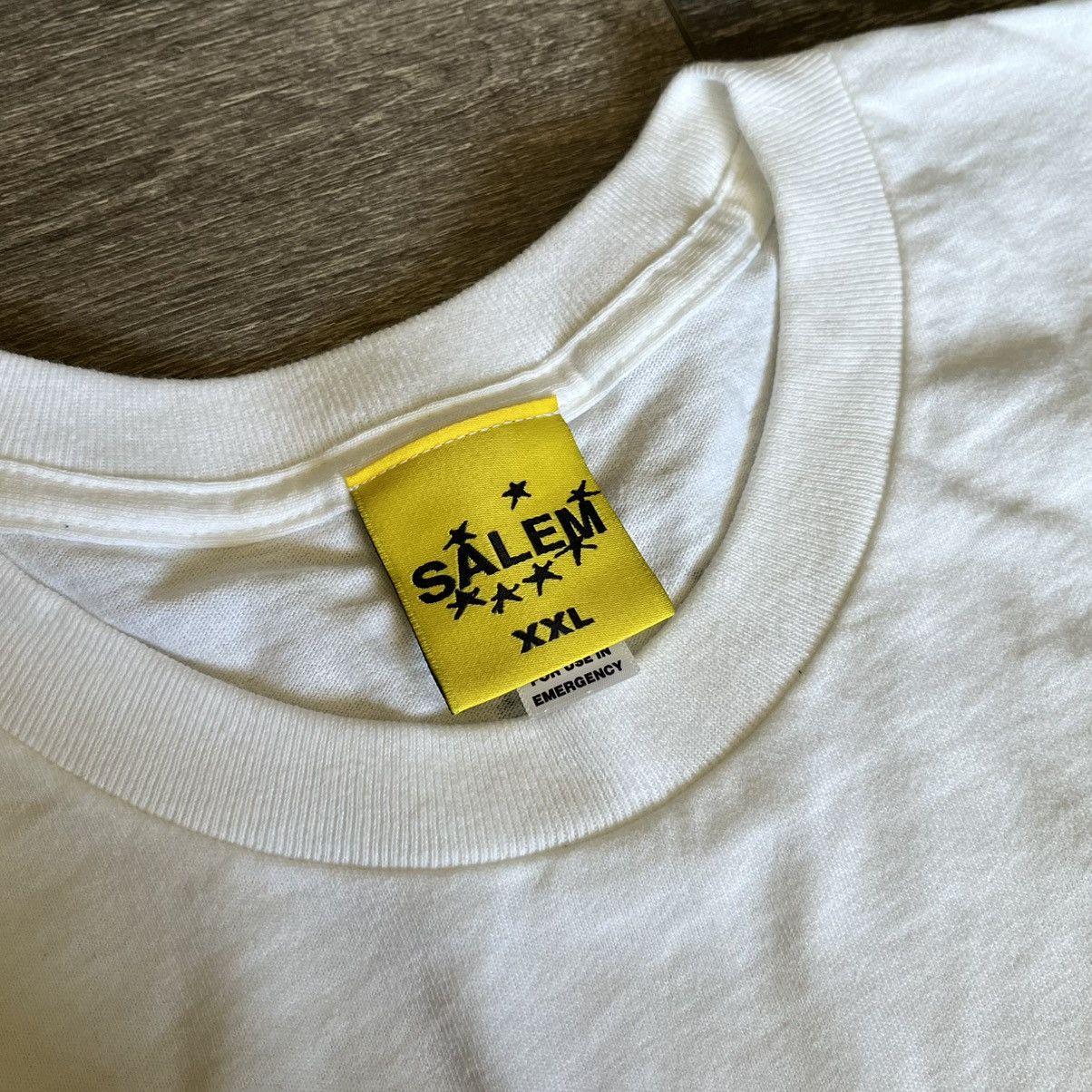 S4LEM Salem S4LEM Respect Life White/Black Graphic Logo Tee Shirt Size US XXL / EU 58 / 5 - 3 Thumbnail