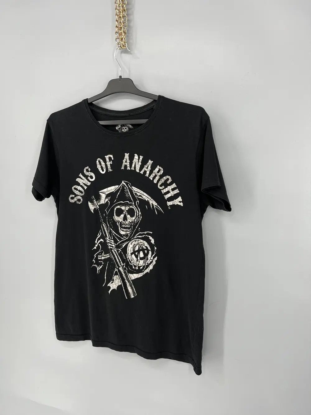 Band Tees × Vintage Vintage SOA Sons Of Anarchy Vintage Band Graphic Tee Faded Size US M / EU 48-50 / 2 - 3 Thumbnail
