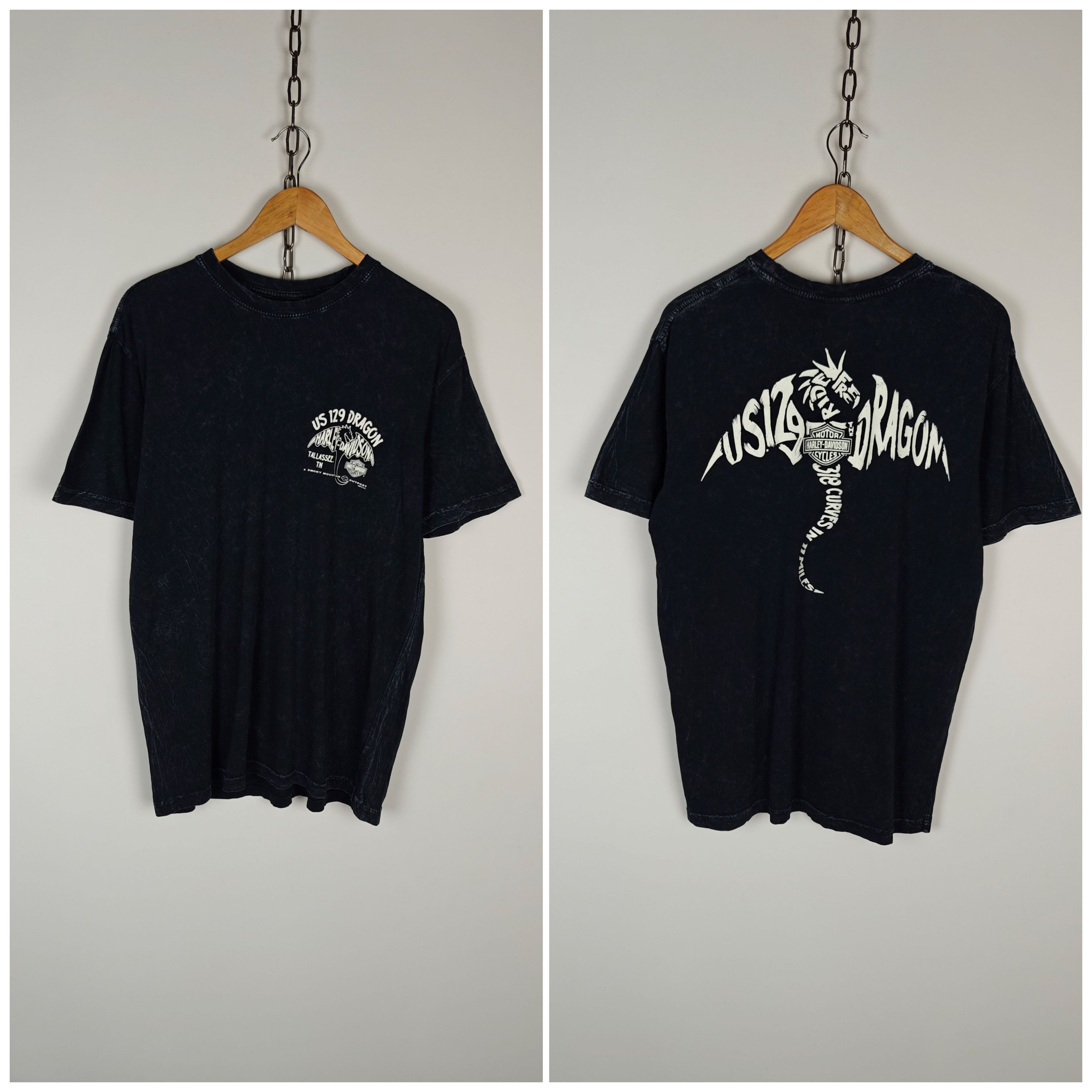 Harley Davidson Harley Davidson VTG T-Shirt US 129 Dragon size L Size US L / EU 52-54 / 3 - 1 Thumbnail