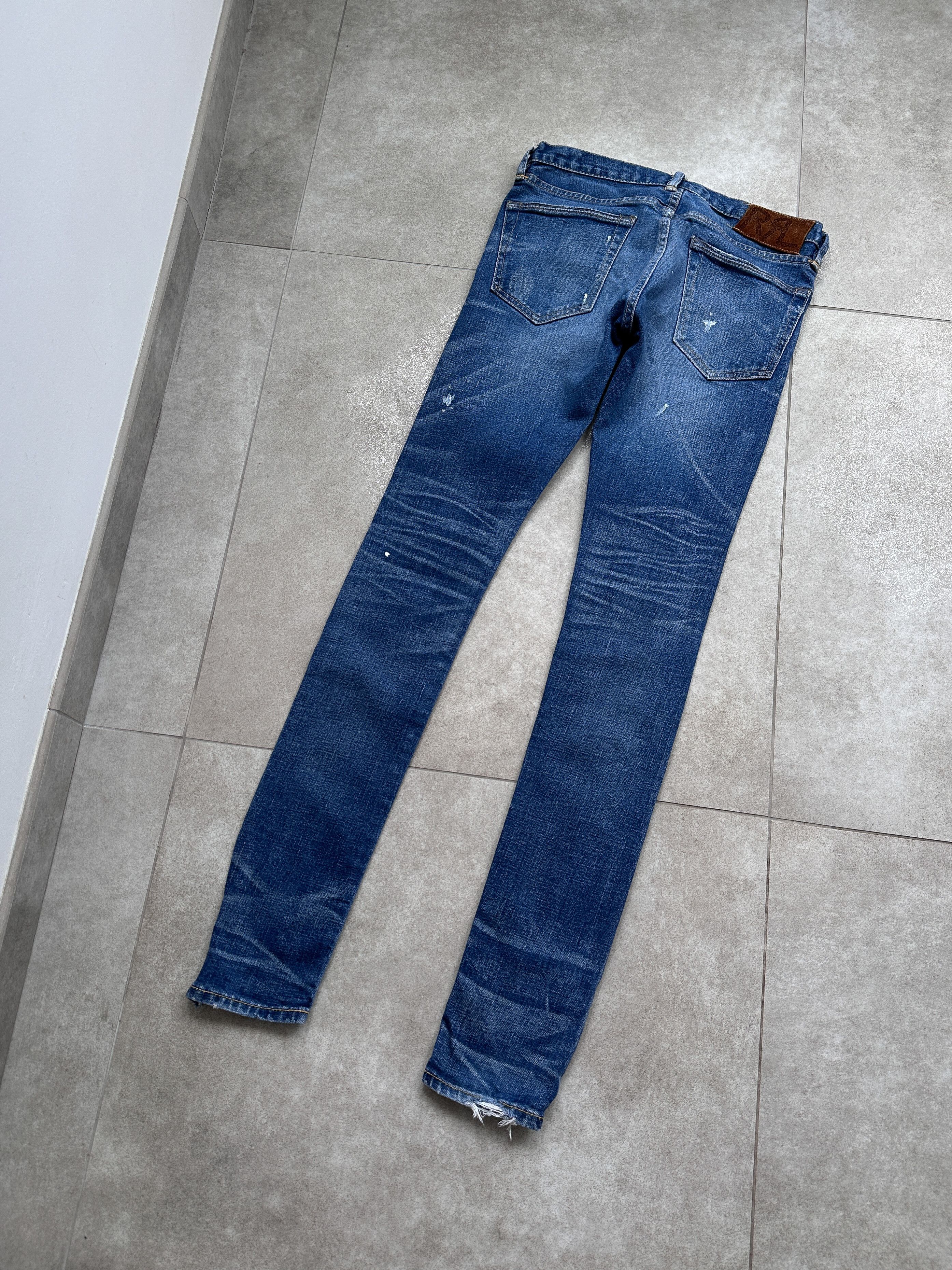 Ralph Lauren RRL Ralph Lauren Double RL Skinny Slim fit Denim Jeans Size 25" / US 0 / IT 36 - 5 Thumbnail