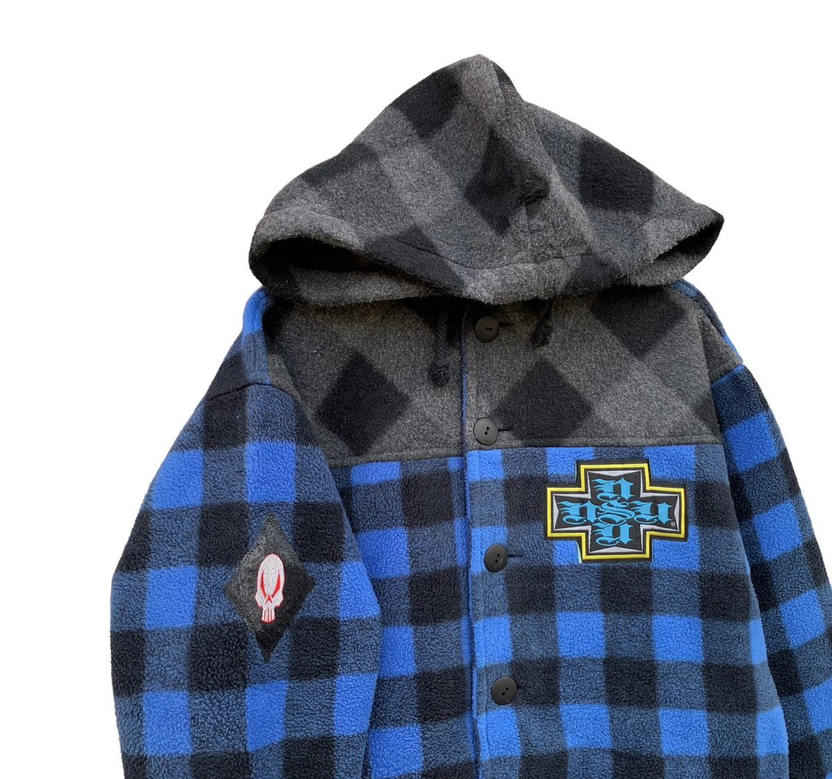 Vintage Vintage 90s North Shore Hawaii Fleece Hoodie Jacket Size US L / EU 52-54 / 3 - 5 Thumbnail