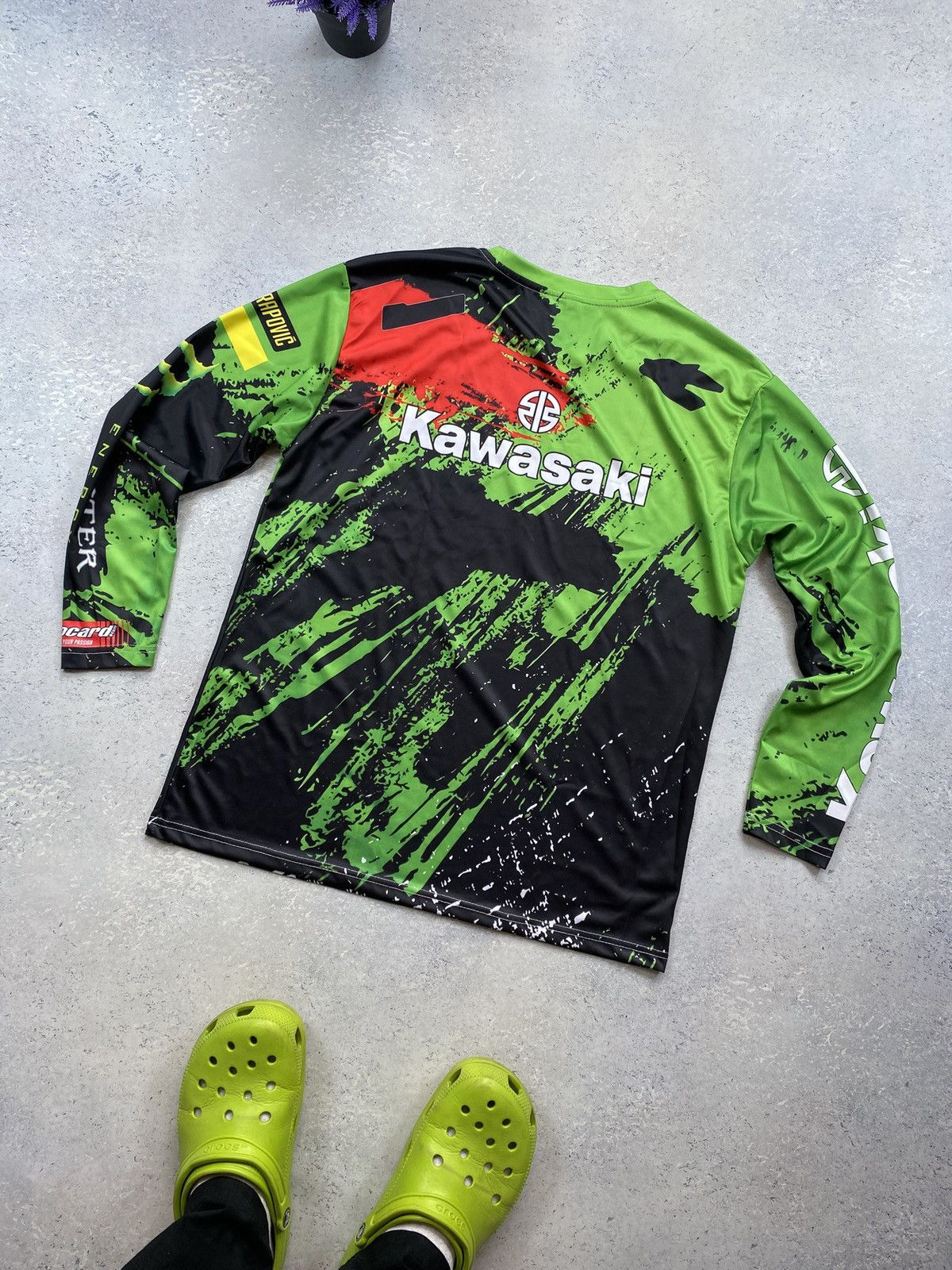 Formula 1 Kawasaki Motorcycle Racing Team Men's T-shirt Size XL Size US XL / EU 56 / 4 - 7 Thumbnail