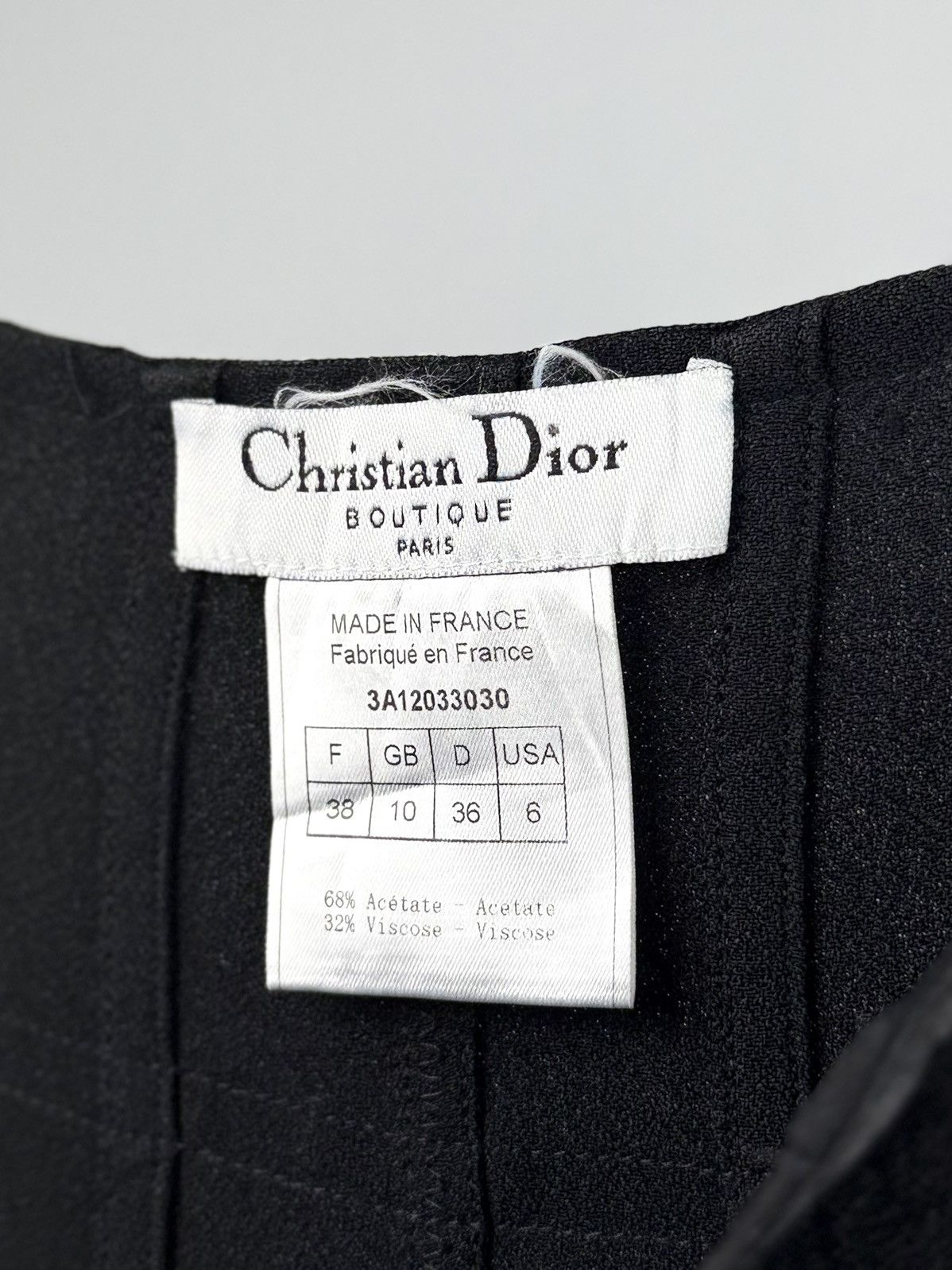 Dior Archive - Dior - John Galliano - FW/03 - Pirate - Skirt Size 28" / US 6 / IT 42 - 12 Thumbnail
