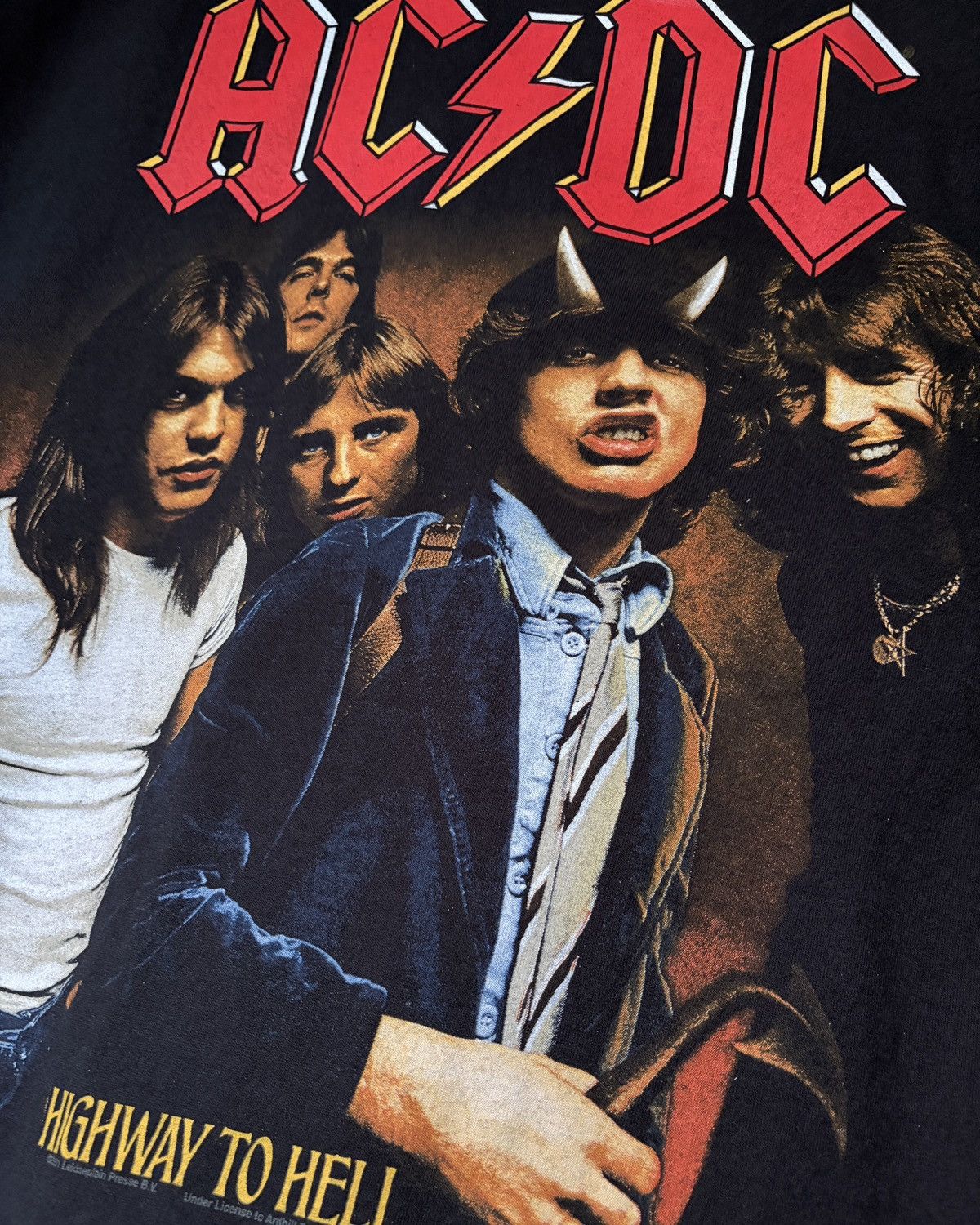 Band Tees Vintage 00s 2001 ACDC Long Sleeve Band Tshirt Size US L / EU 52-54 / 3 - 2 Thumbnail