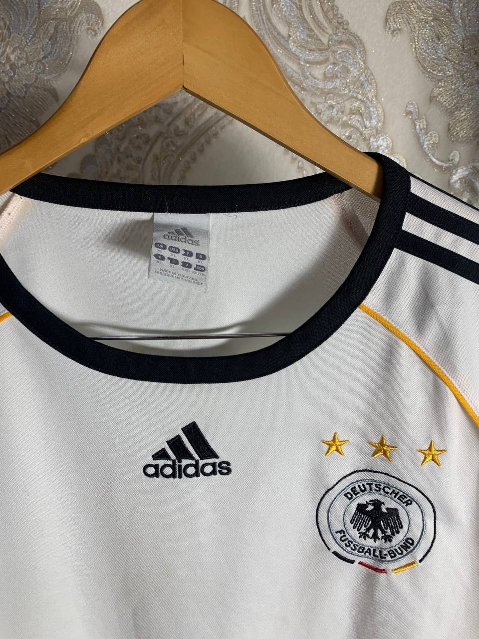 Adidas Vintage Adidas Germany Retro Soccer Jersey Bloke Y2K 90s Size US XL / EU 56 / 4 - 3 Thumbnail