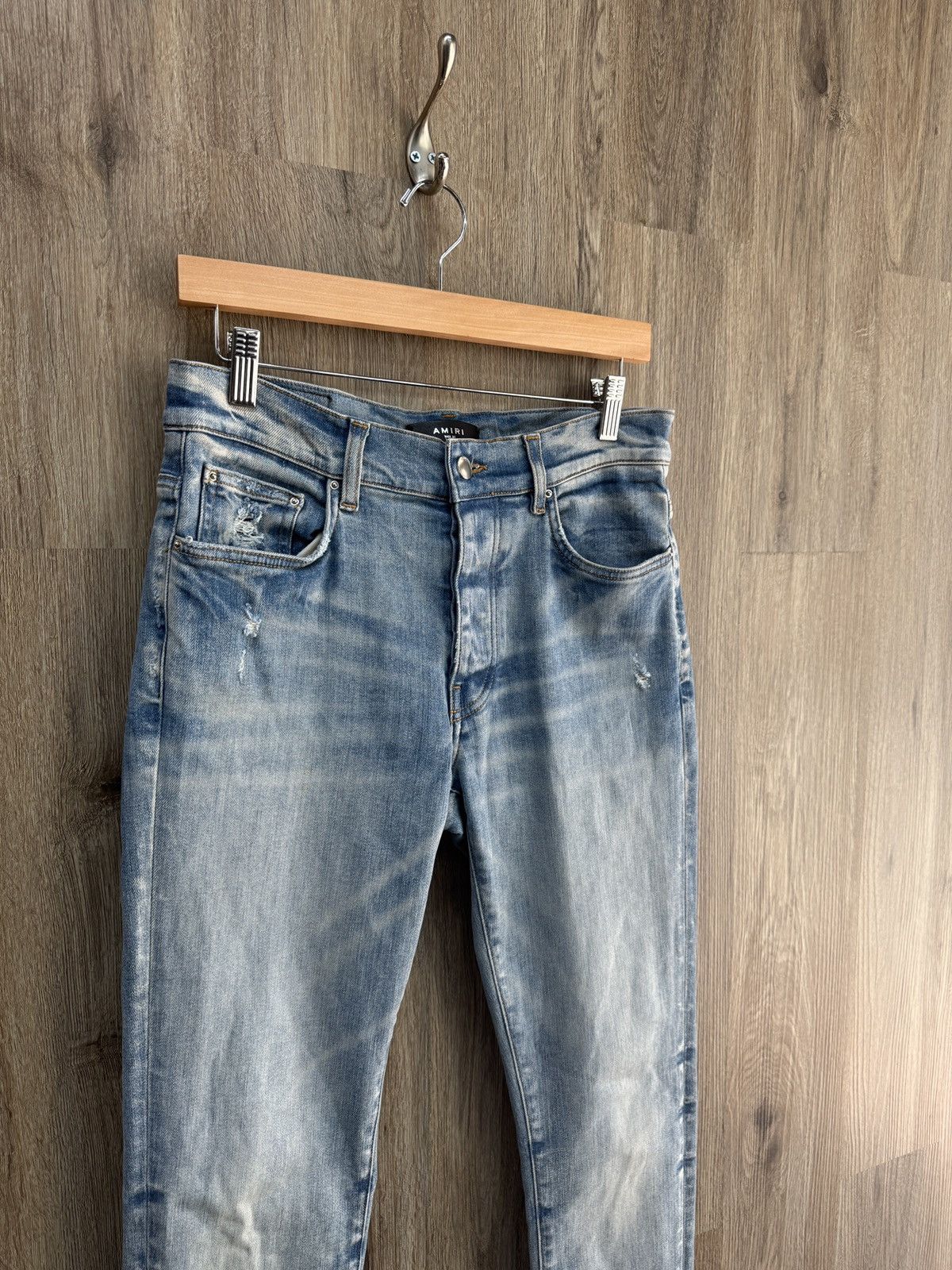 Amiri Amiri Plain Denim Jeans Size US 31 - 3 Thumbnail